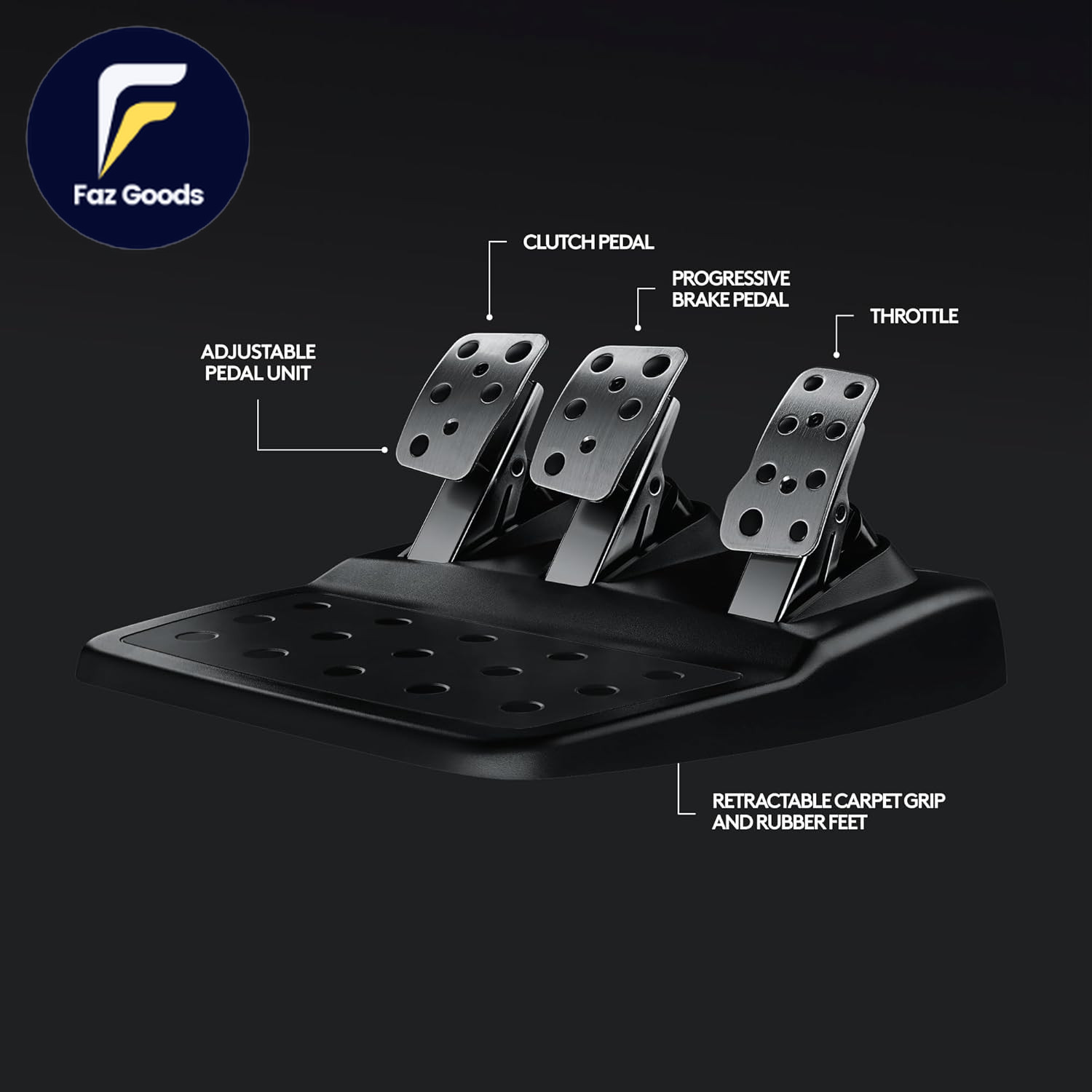 Logitech G920 Driving Force Racing Wheel and Floor Pedals Real Force Feedbac…
