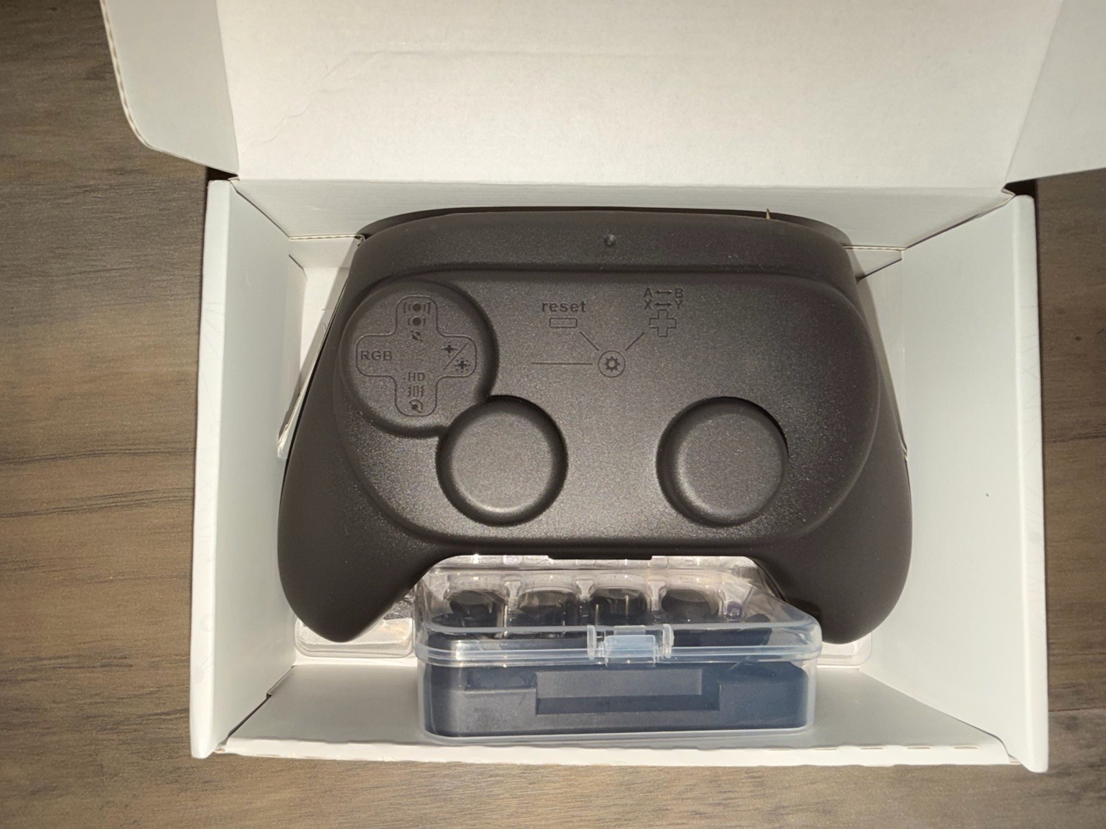 GuliKit TT MAX Controller Black Wired/Wireless RGB Turbo for Switch + Case