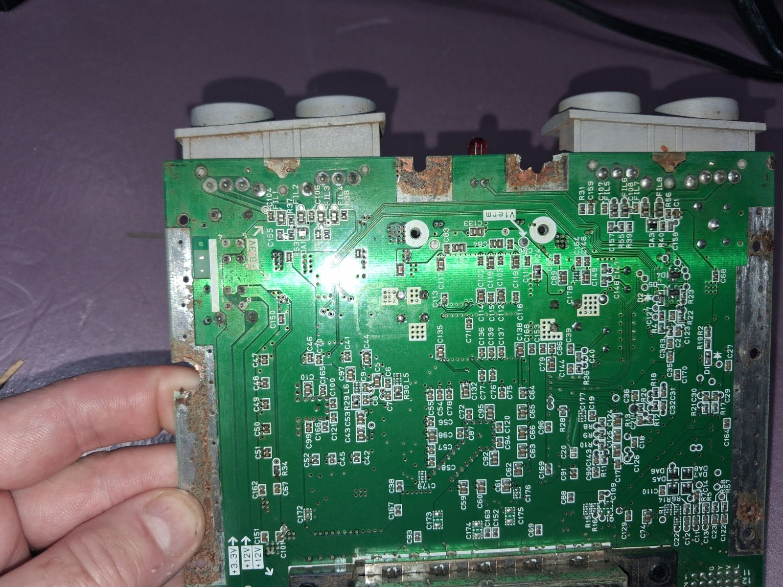 Nintendo N64 NUS-001 DEFECTIVE DONOR EXACT 08-NO SOUND w/RUST JUNK 04-SEE ALL