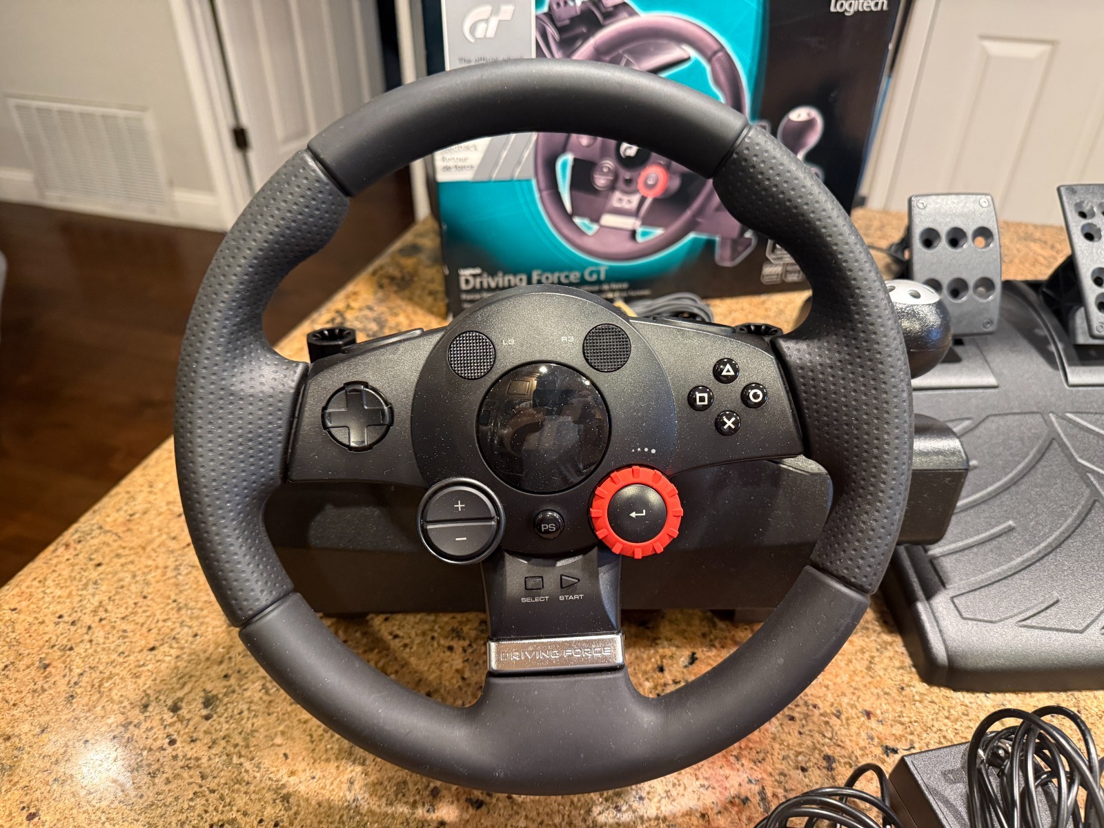 Logitech Driving Force GT Racing Wheel & Pedal Set PlayStation 3 and PC