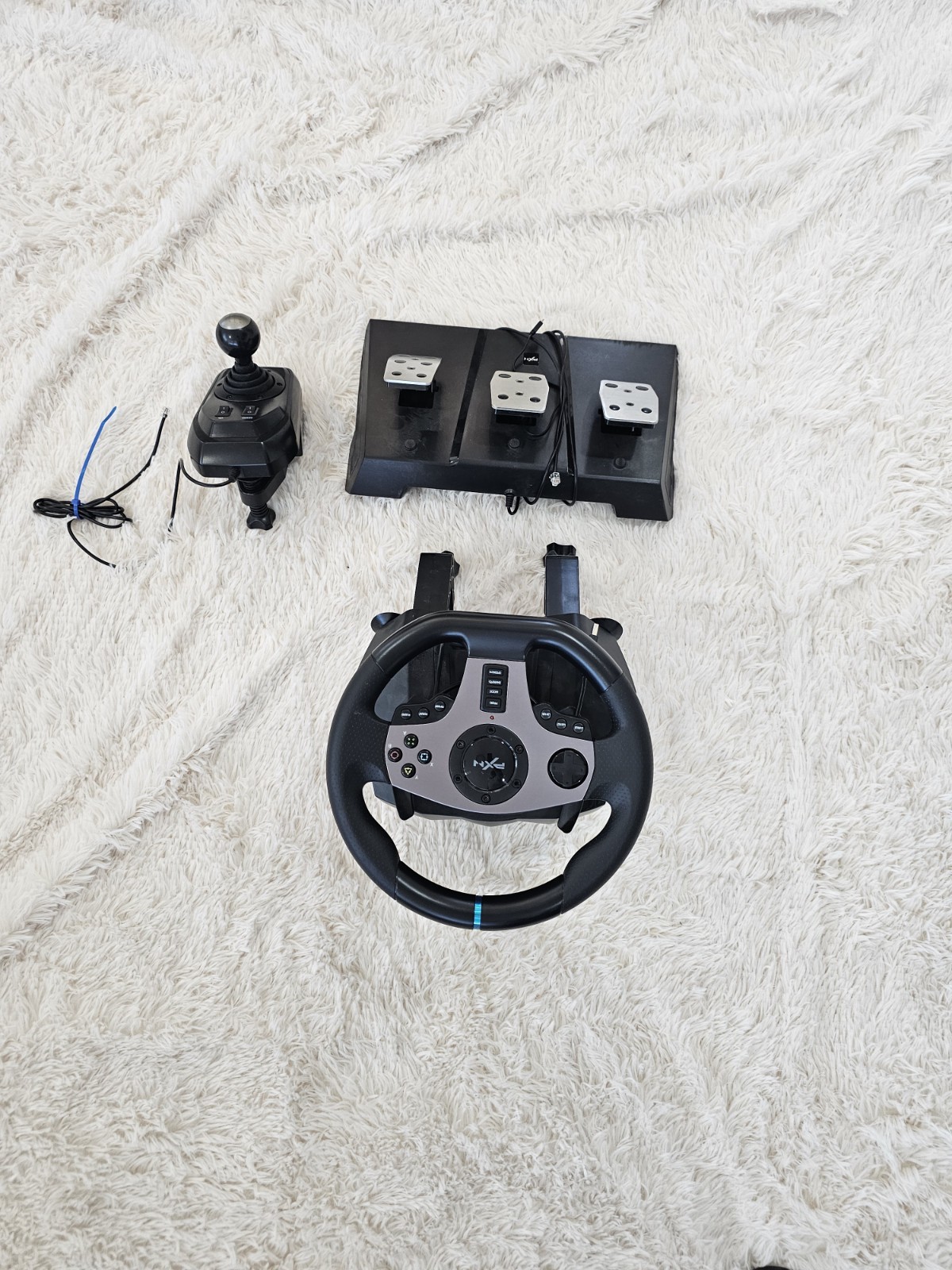 PXN V9 Racing Steering Wheel Playstation, Xbox, PC Nintendo Switch (Wheel Only)