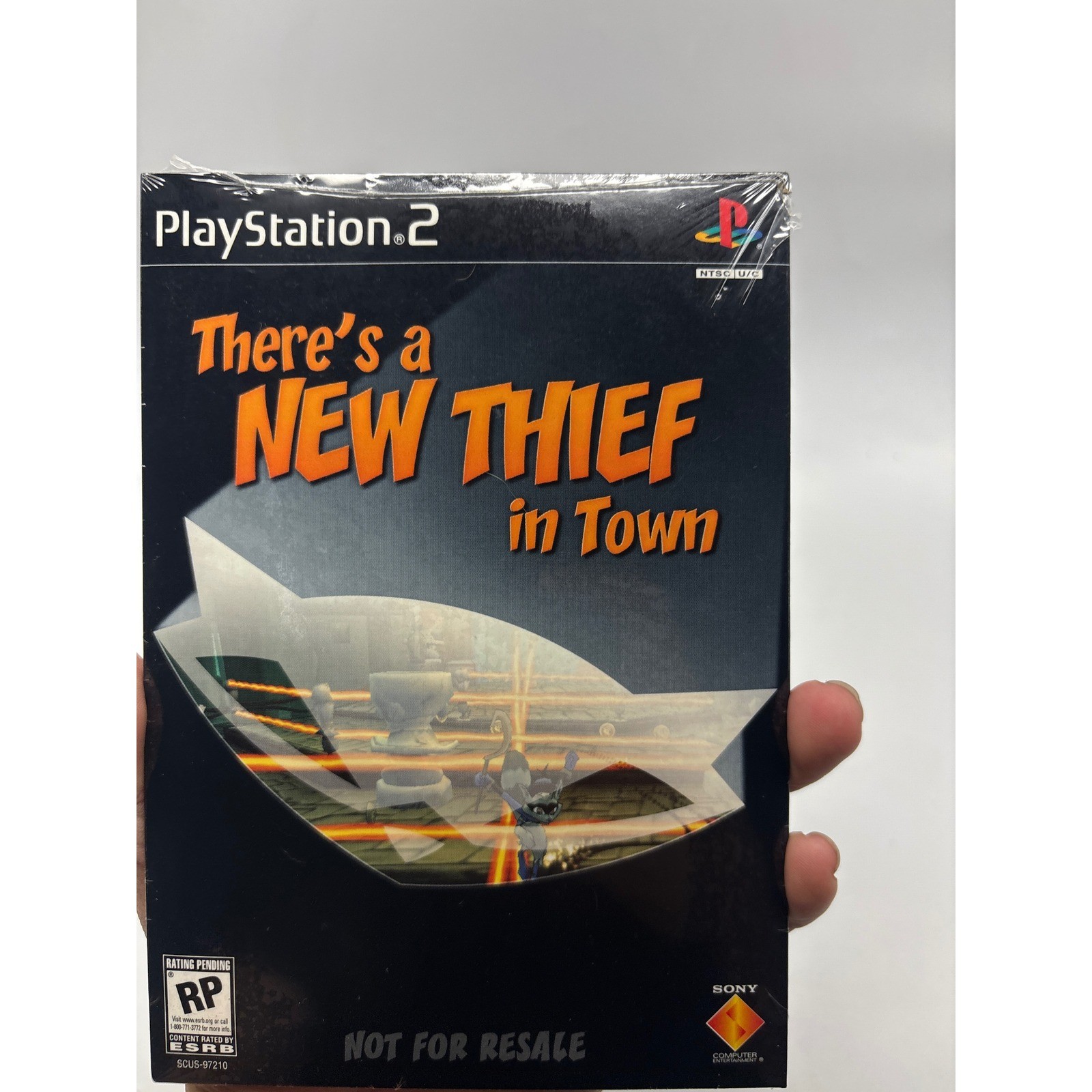 Sly Cooper and the Thievius Raccoonus PS2 Not For Resale Promo Sealed SCUS-97210