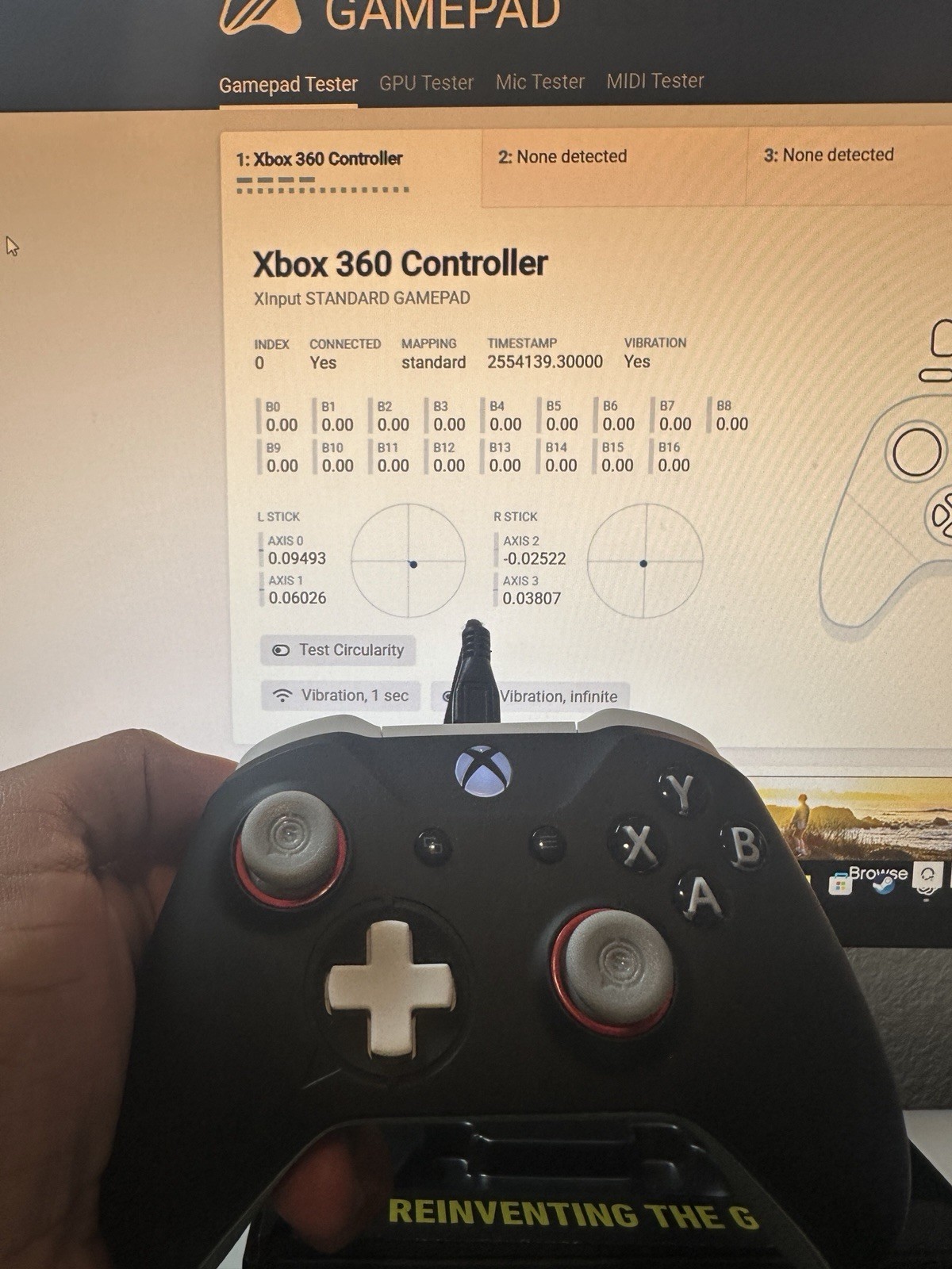 Scuf Prestige controller Black And Gray For Xbox And PC Read Description