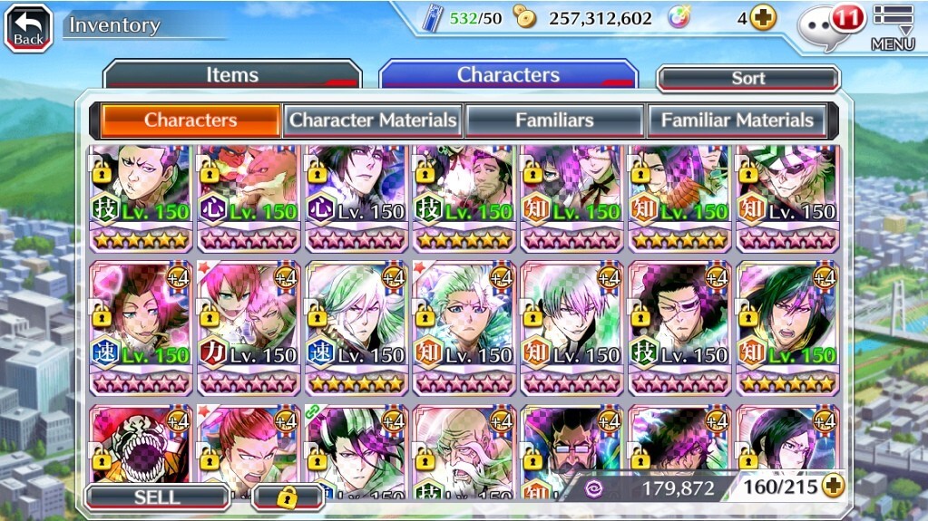 Bleach Brave Souls(BBS) FT TYBW Yamamoto+5/5 SAFWY Unohana