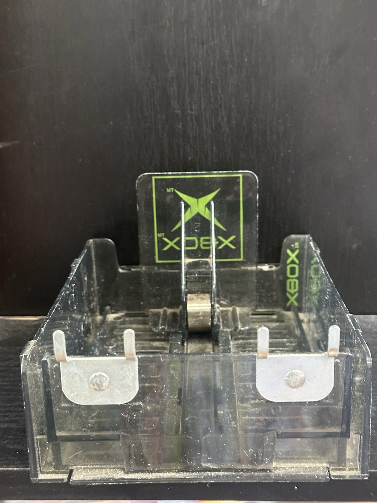 Original XBOX Store Display Pusher Tray Game Holders. T-B