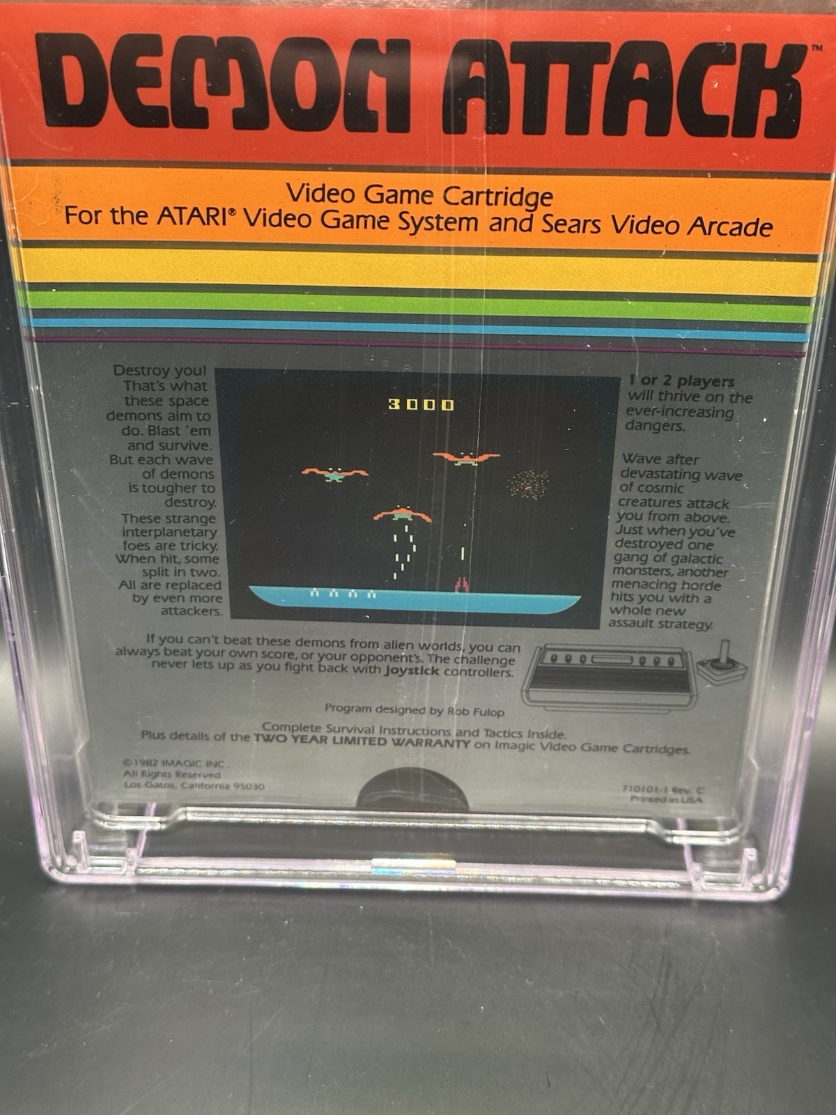 Atari 2600 Demon Attack 9.6 A++ – Sealed- Graded – New – CGC