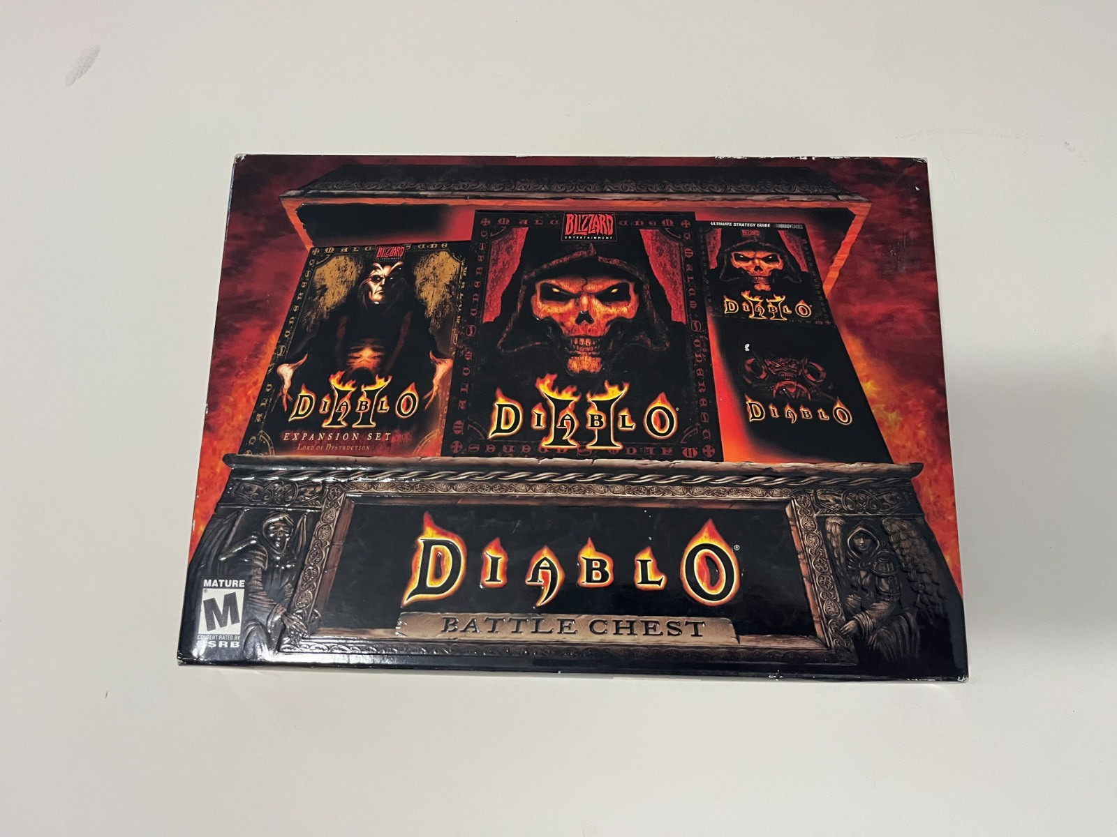 Blizzard Entertainment: Diablo Battle Chest (PC) [EXPANSION/MANUAL/CIB/] UNUSED