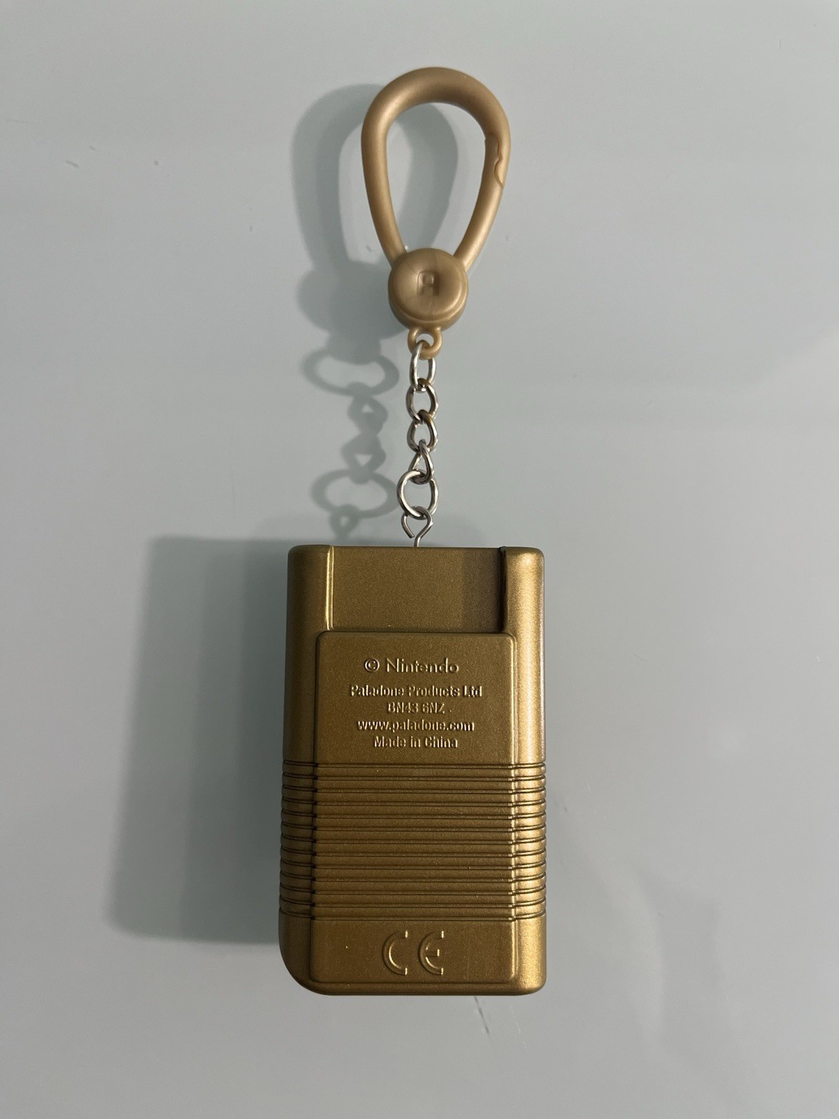 Nintendo Classic Backpack Clip Tag Buddies Gold Gameboy Keychain