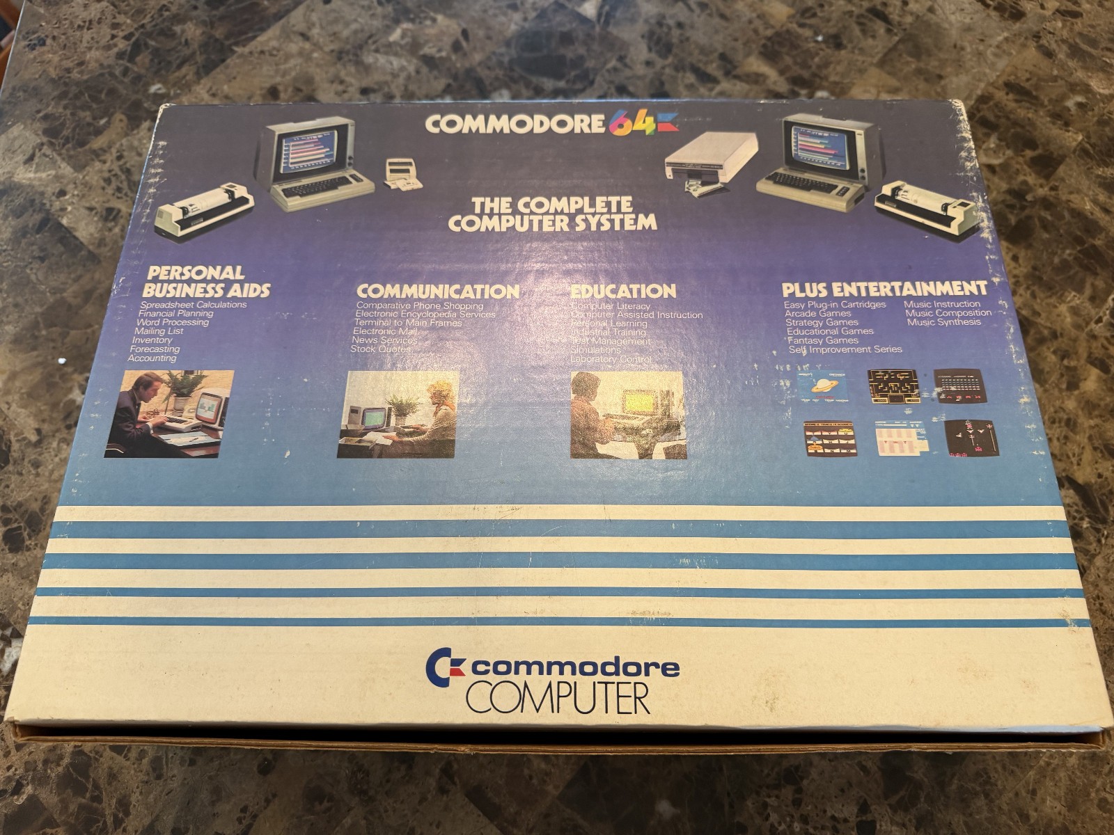 Commodore 64 Box *Box Only* – Excellent shape for its age