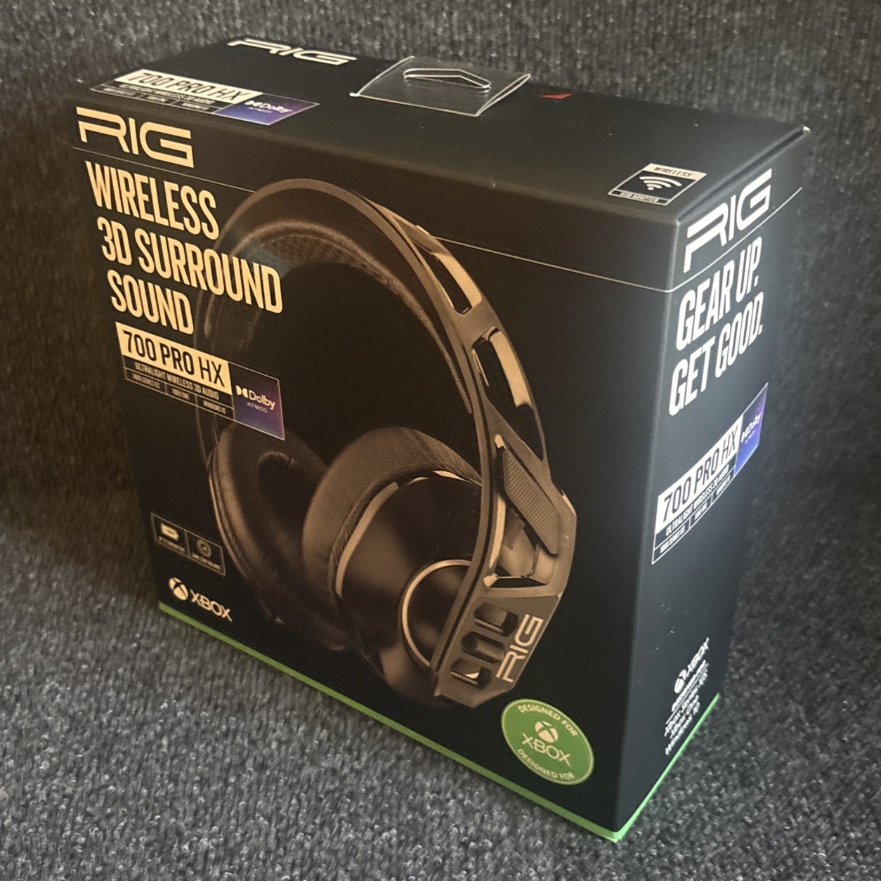 Rig 700 Pro HX Wireless 3D Dolby Surround Sound Headphones New & Sealed