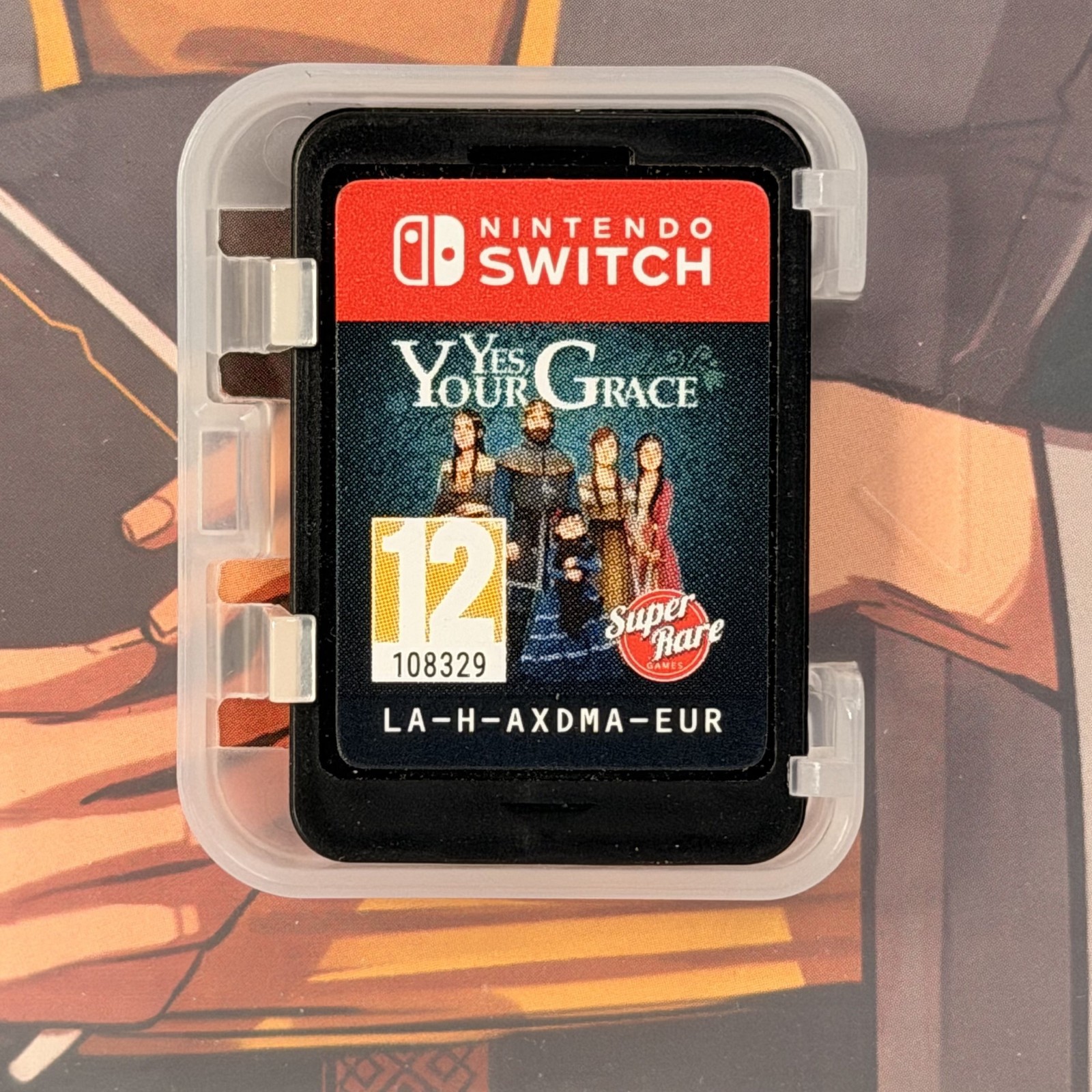 Yes Your Grace Nintendo Switch Super Rare Games w/ Manual & Cards ⚠️TESTED