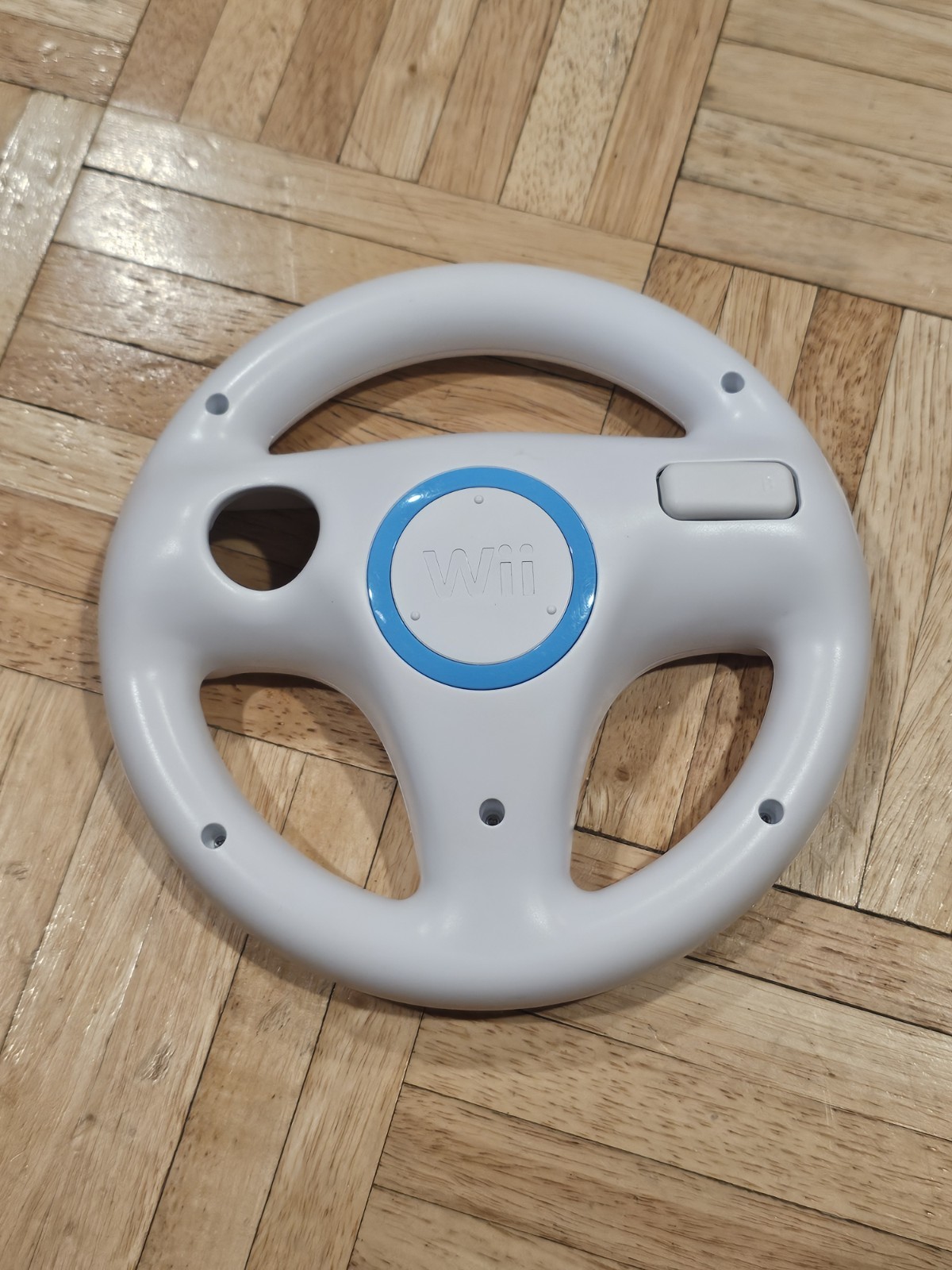 OEM Nintendo Wii Mario Kart White Steering Wheel Controllers RVL-024, Free Ship.