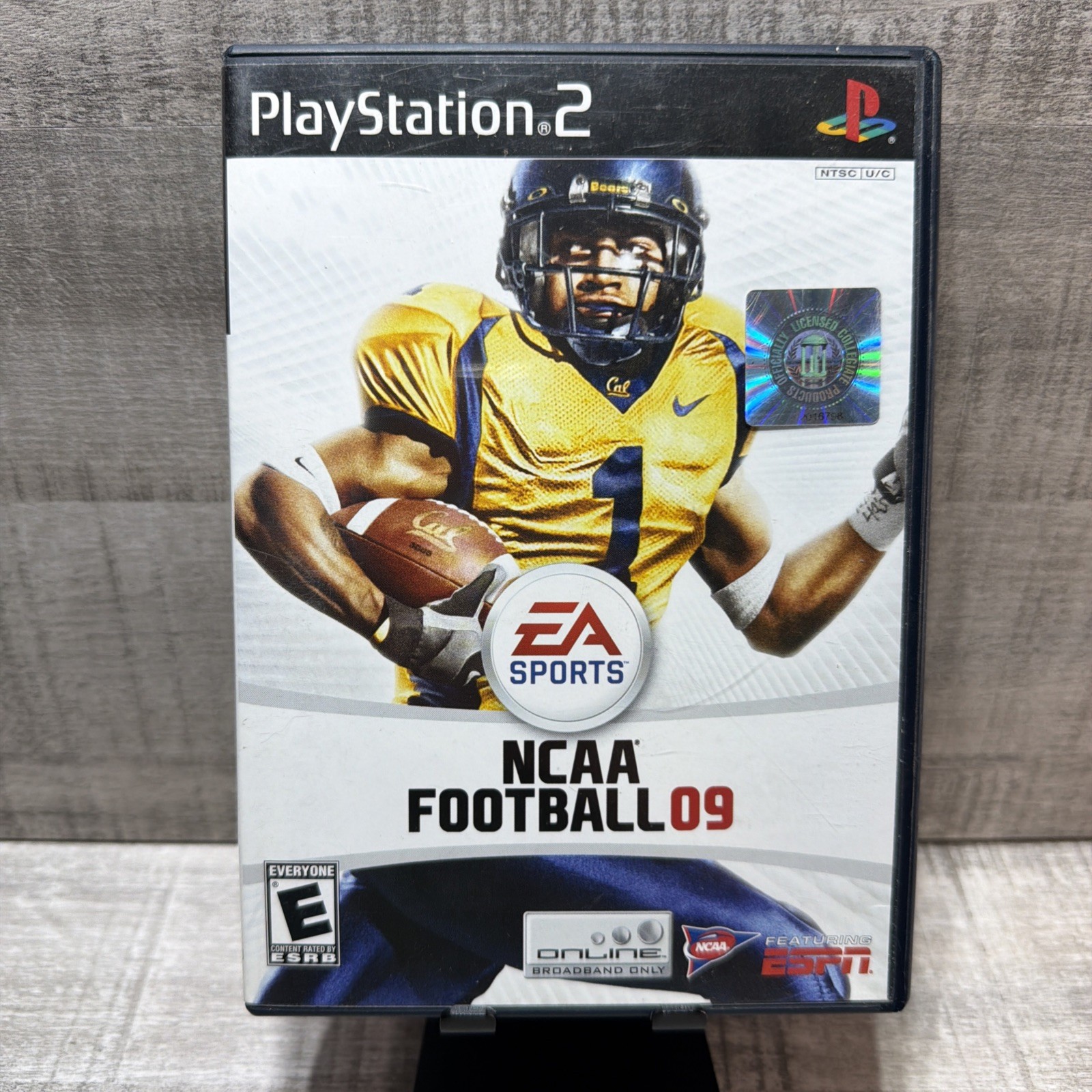 NCAA Football 09 PS2 CIB DeSean Jackson Cover Complete Free Shipping
