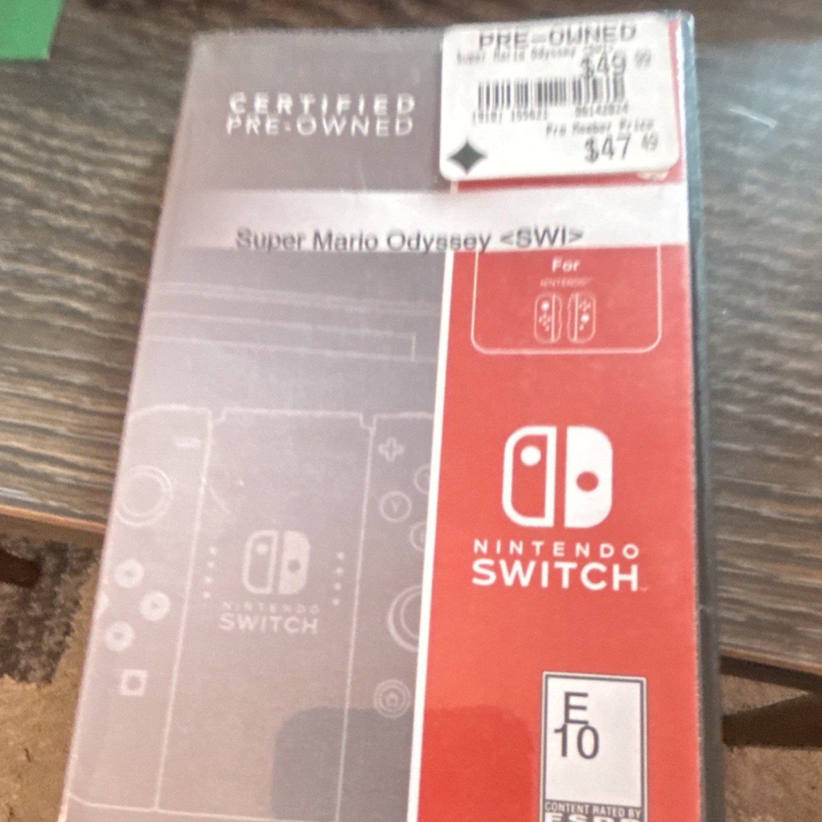 Nintendo Super Mario Odyssey w/ Manual Included for Nintendo Switch