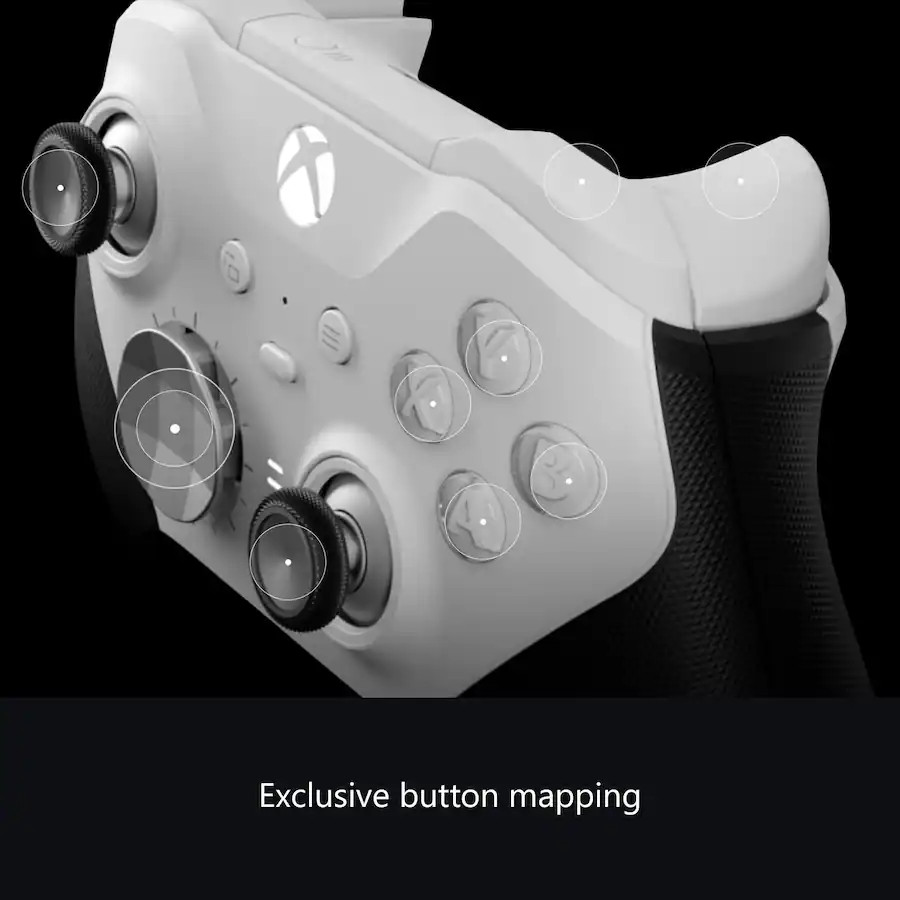 Microsoft Elite Series 2 Core Wireless Controller for Xbox PC Cloud – White
