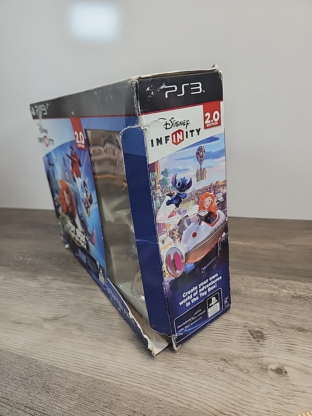 PS3 Disney Infinity Toy Box Starter Pack 2.0 Edition Merida & Stitch NEW IN PACK