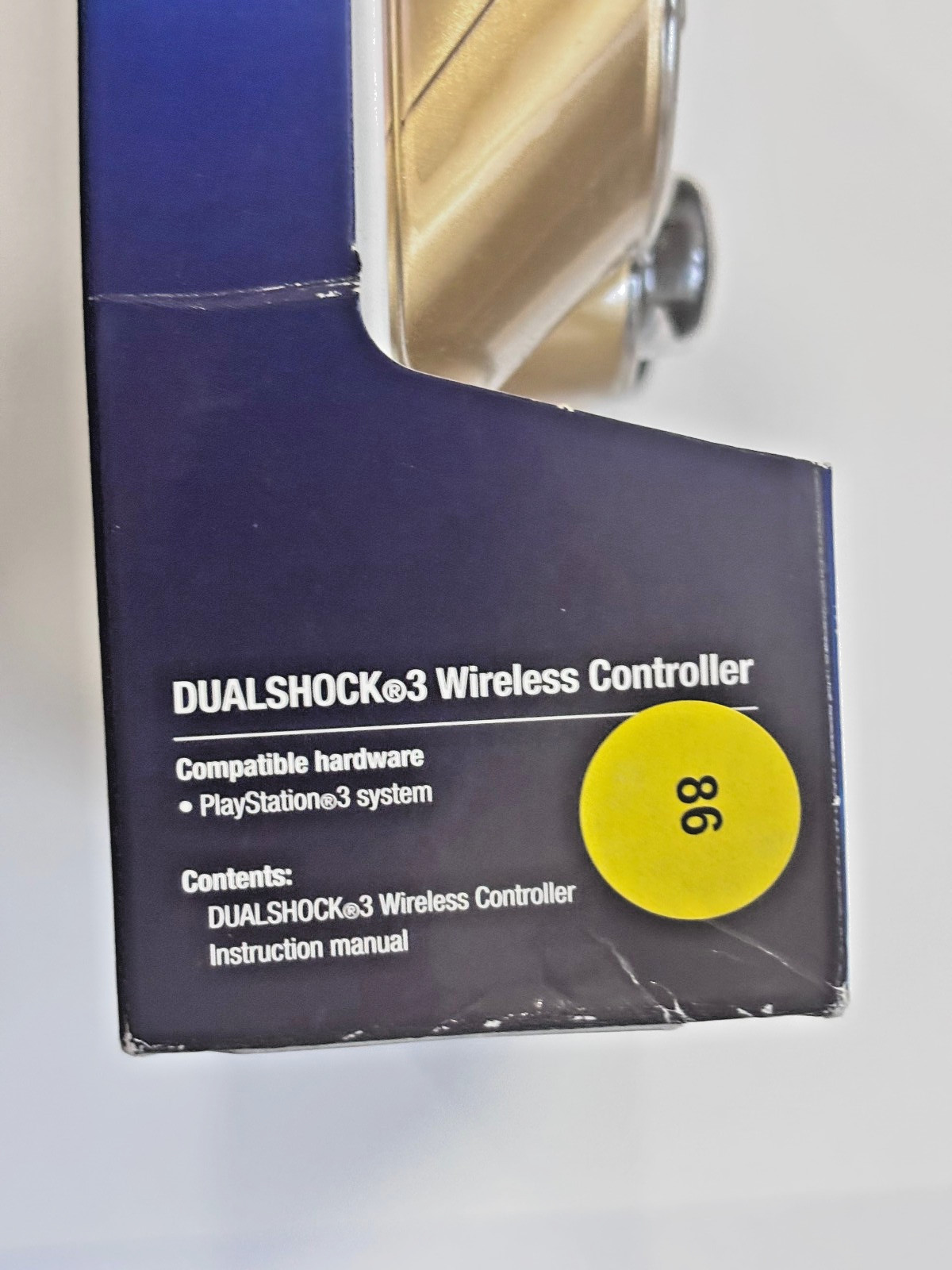 Sony PS3 OEM DualShock 3 (99070) Controller – Gold – NEW In Box!