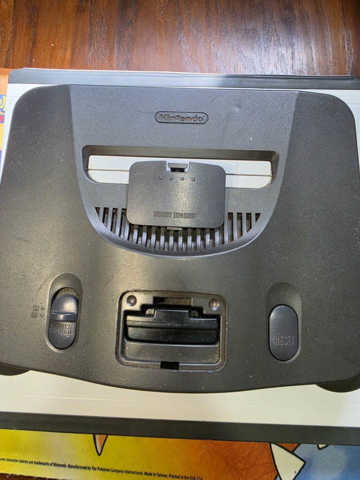 Nintendo 64 Console ONLY Cosmetic Damage – Tested & Working W/ Jumper Pak