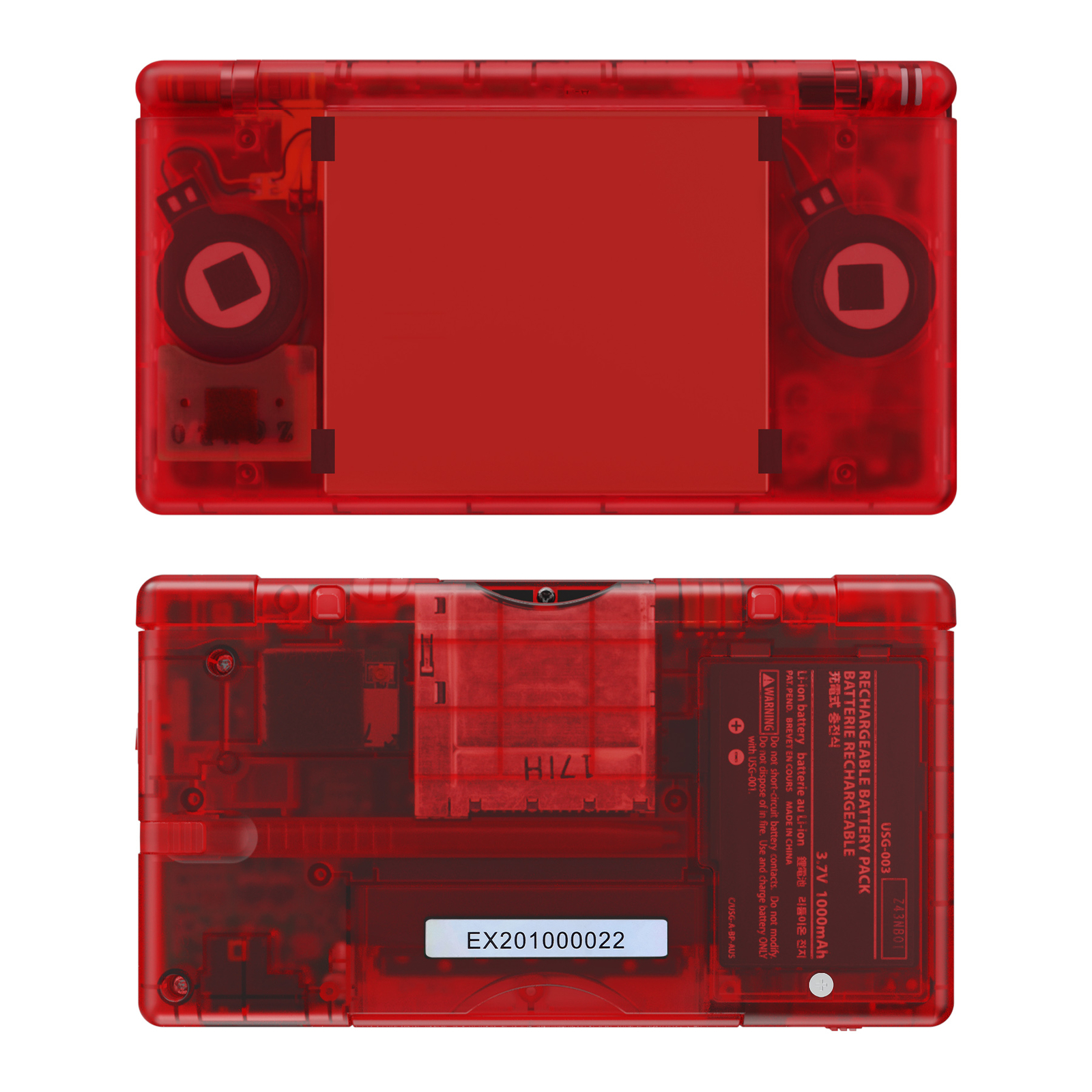 Replacement Full Housing Shell Screen Lens w/ Buttons For Nintendo DS Lite NDSL