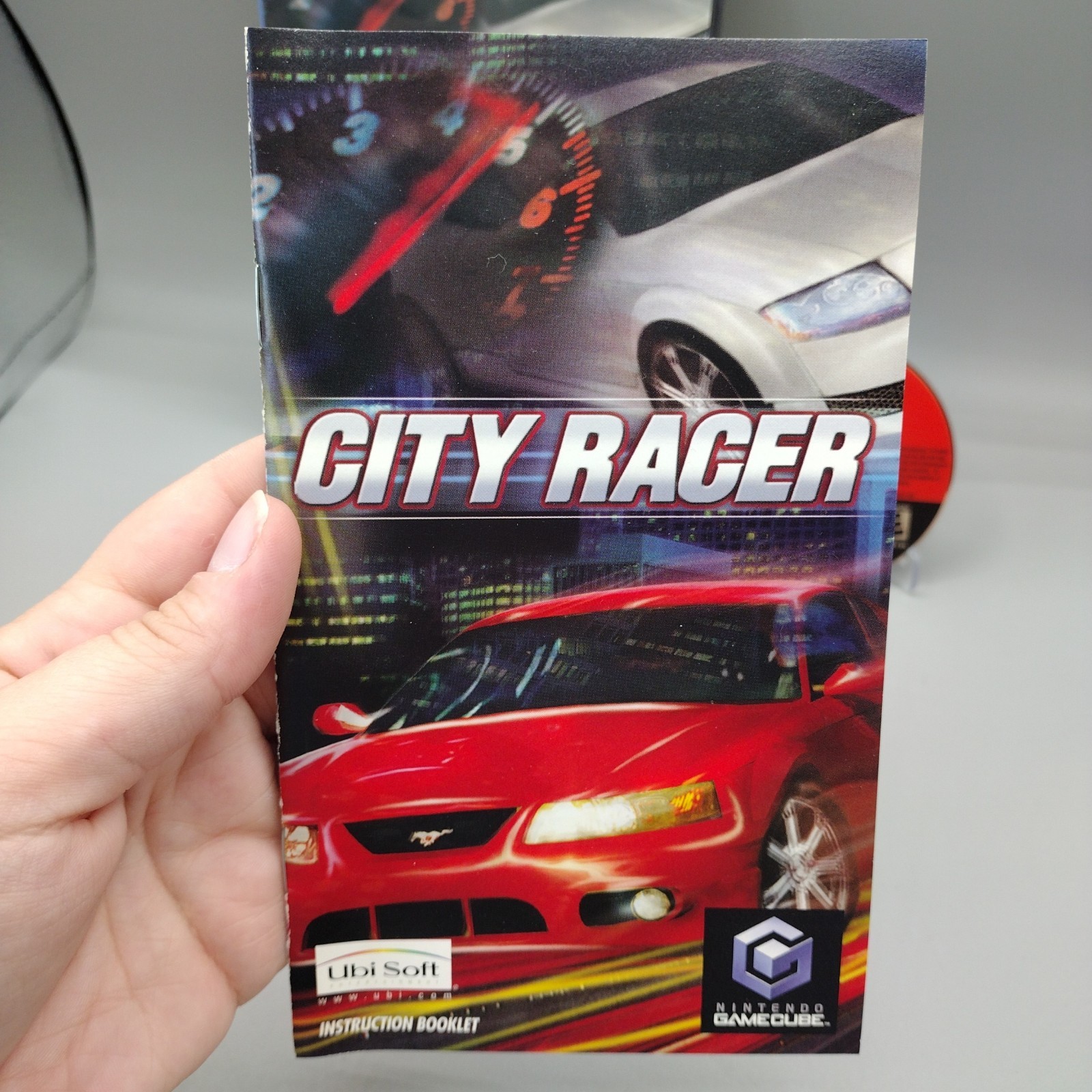 City Racer (Nintendo GameCube, 2003) Complete w/ Manual CIB Tested Working
