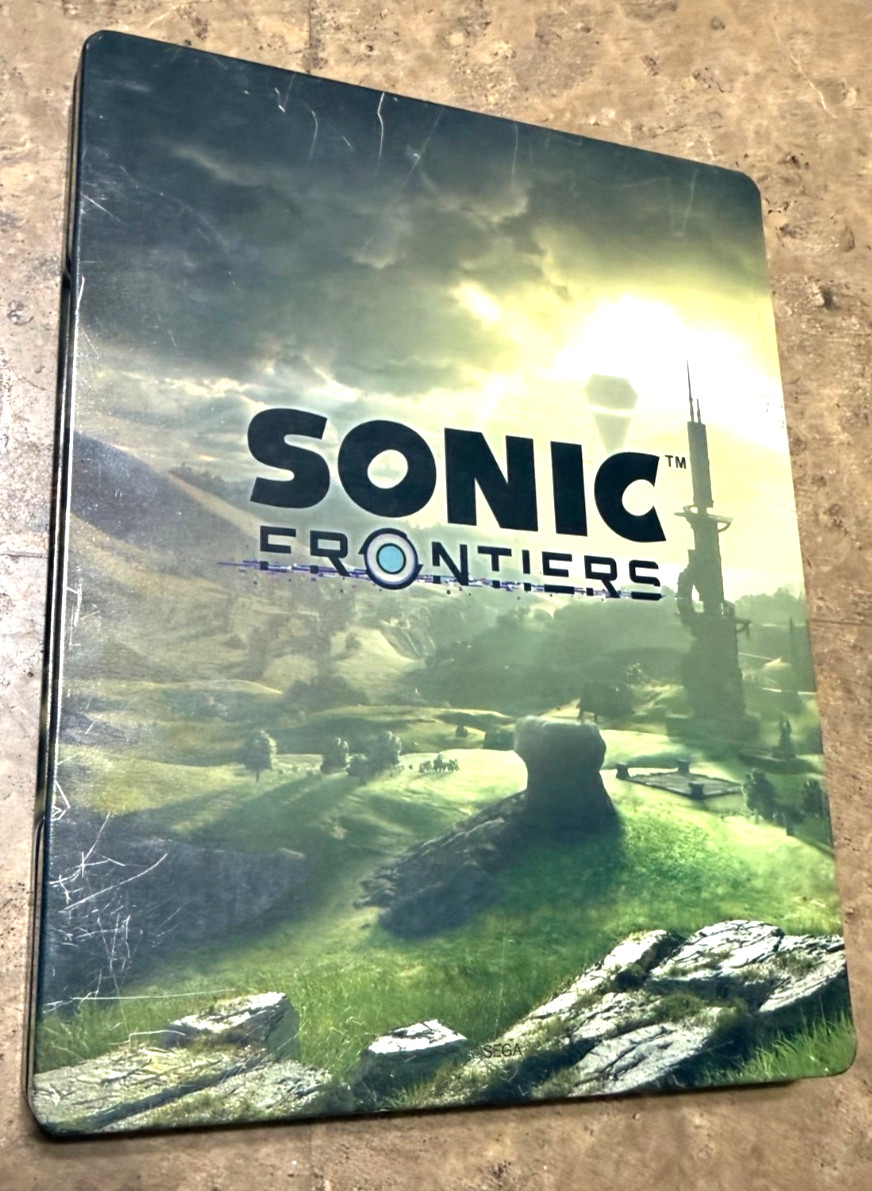 Sonic Frontiers Steelbook GAME (GameStop Exclusive) XBOX GAME Collectors Edition