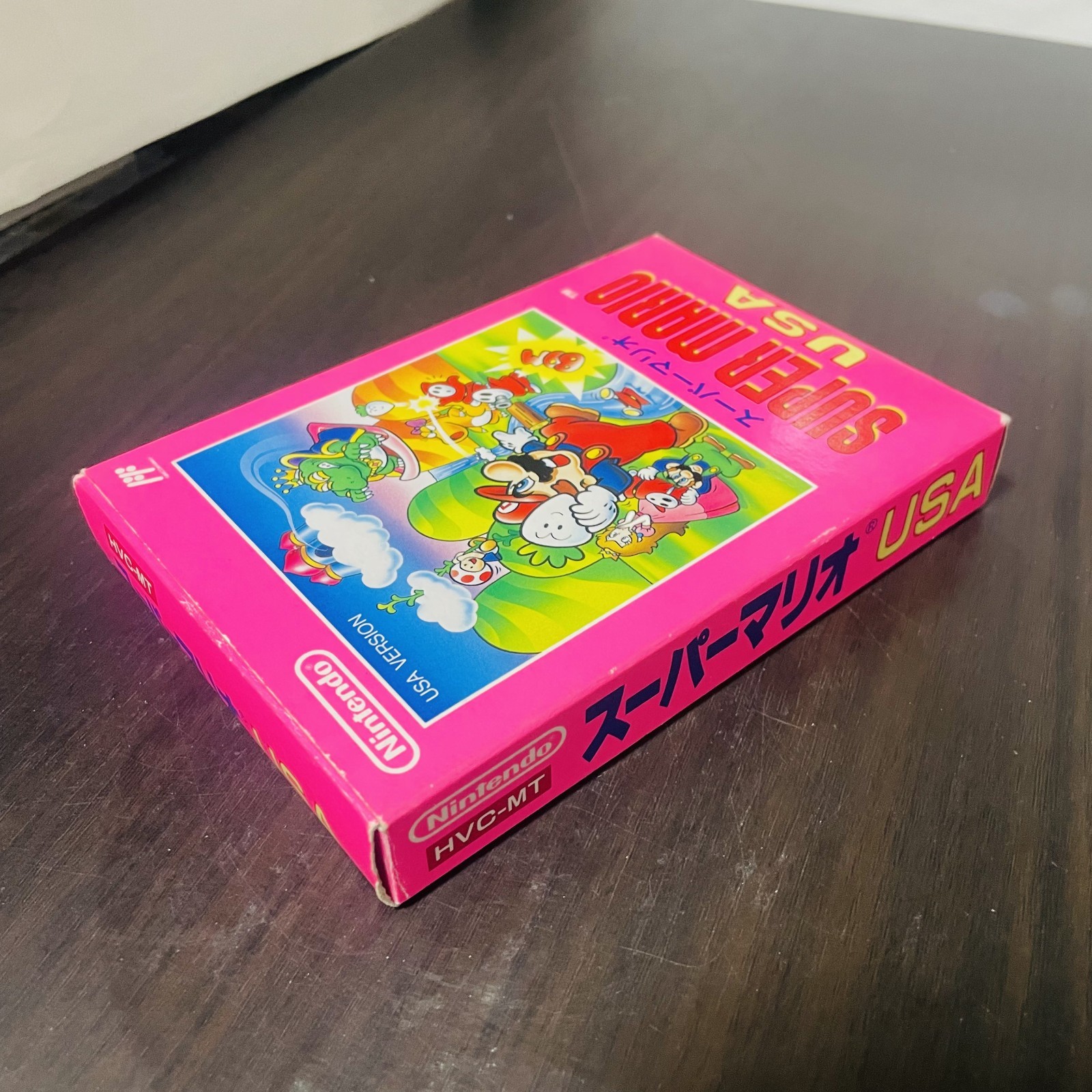 Super Mario USA Nintendo Famicom NES 1992 HVC-MT Japanese Version Action Rare