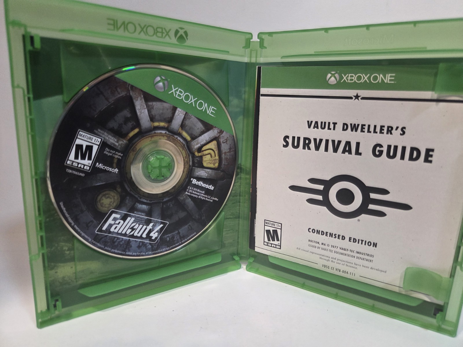 Fallout 4 Microsoft Xbox One Bethesda – Complete w/ Manual CIB