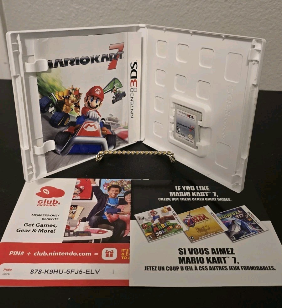 Mario Kart 7 Nintendo 3DS Complete CIB Tested Working ESRB USA Version