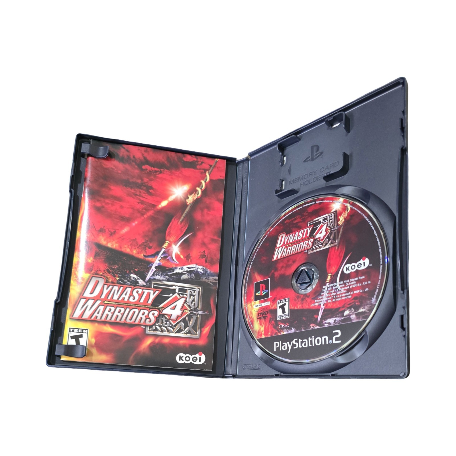 Dynasty Warriors 4 & Dynasty Tactics (Sony PlayStation 2) VG Cond