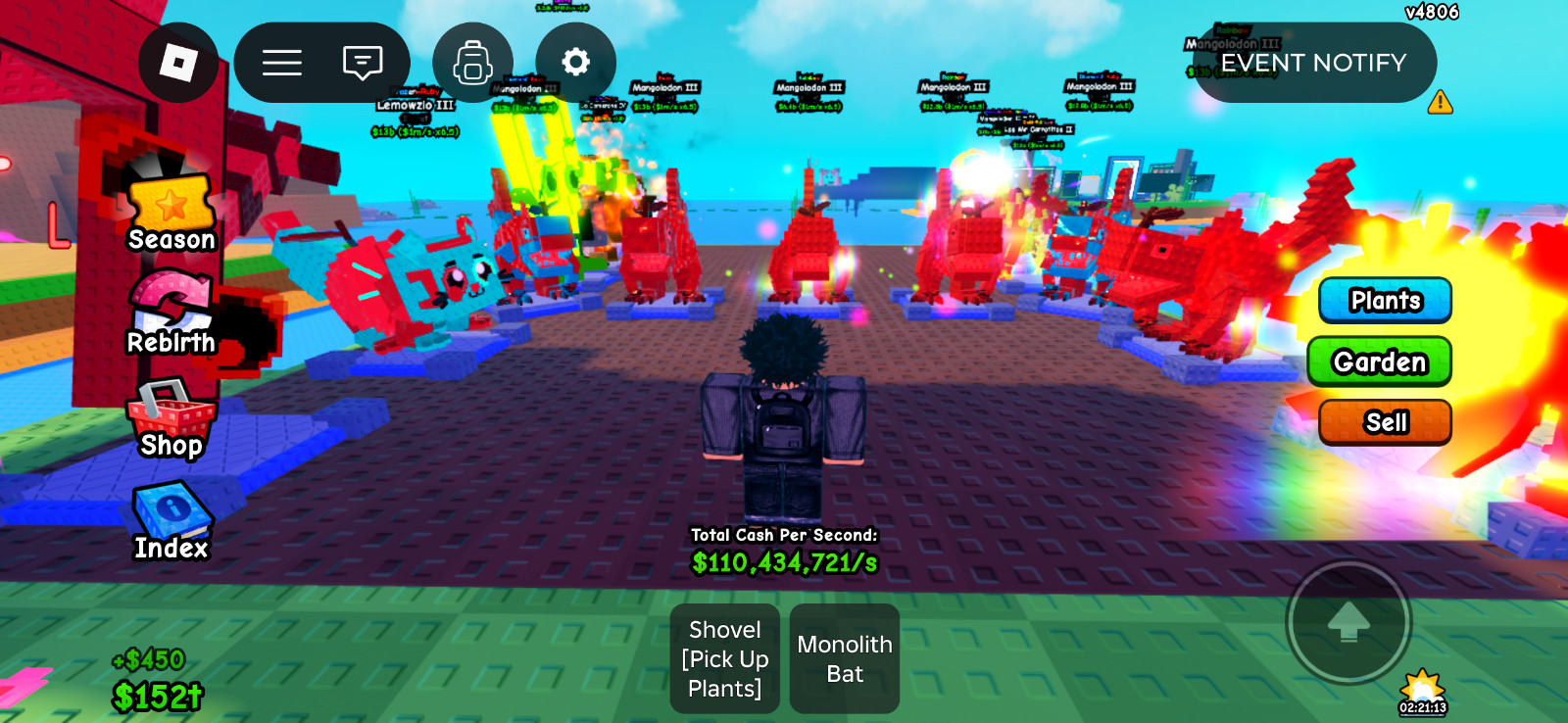 PLANTS Vs BRAINROTS WHOLE INVENTORY