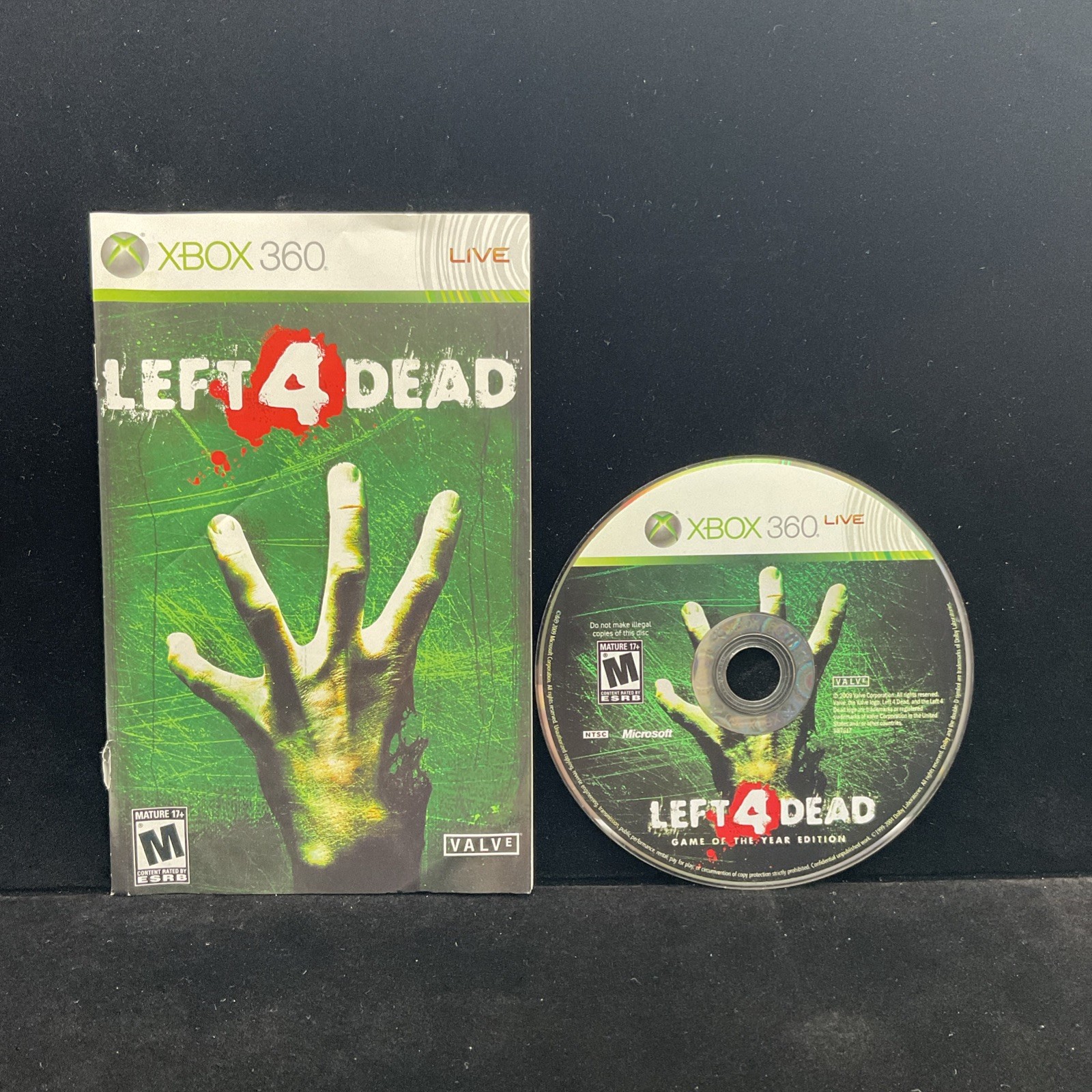 Left 4 Dead (Xbox 360) Tested & Complete CIB Clean 1 YR Warranty Refurbished