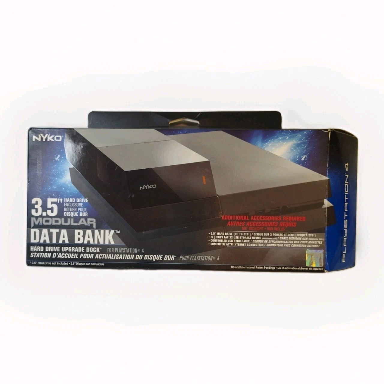 Nyko Data Bank PlayStation 4 Modular Storage Extension – 3.5″ HDD Enclosure