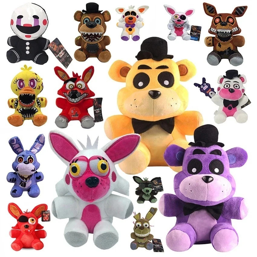 New Five Nights at Freddy’s 6″ Shadow Freddy Bear Plush Dol Toy