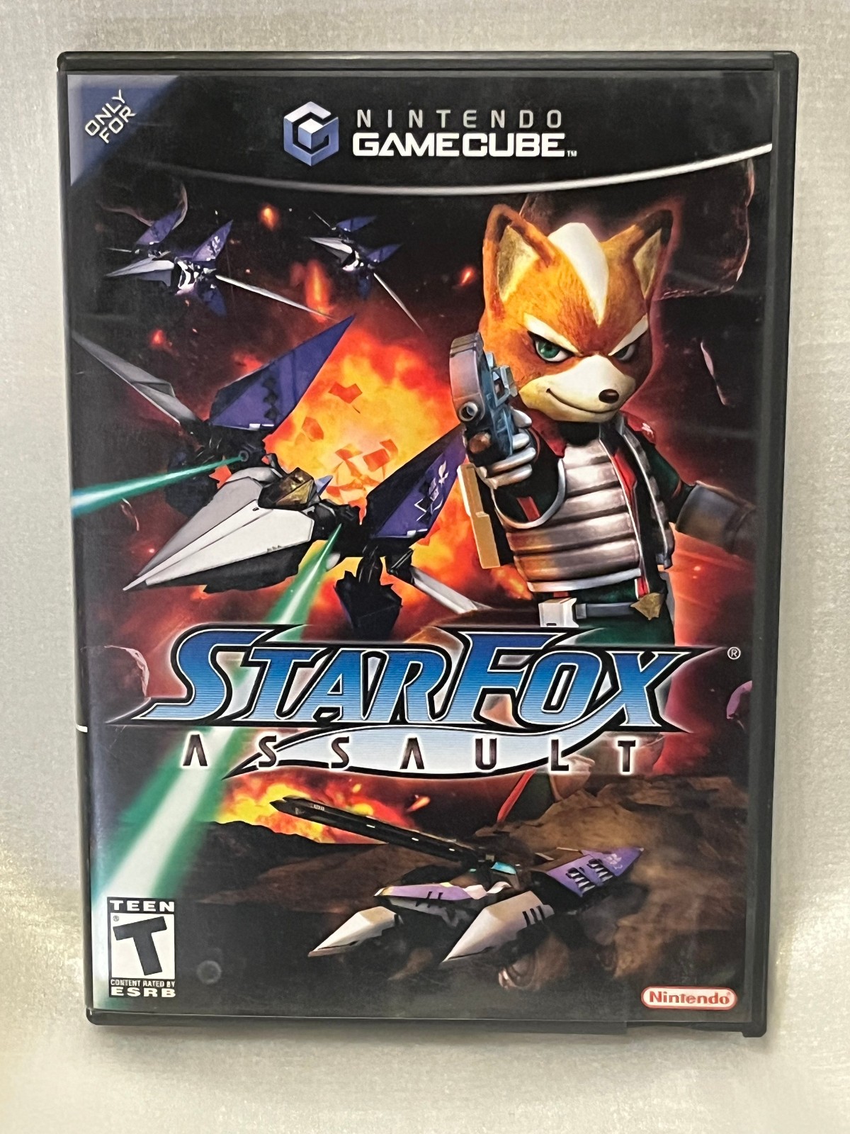 Star Fox: Assault (GameCube, 2005) w/ Case NO Manual Tested & Working Free Ship
