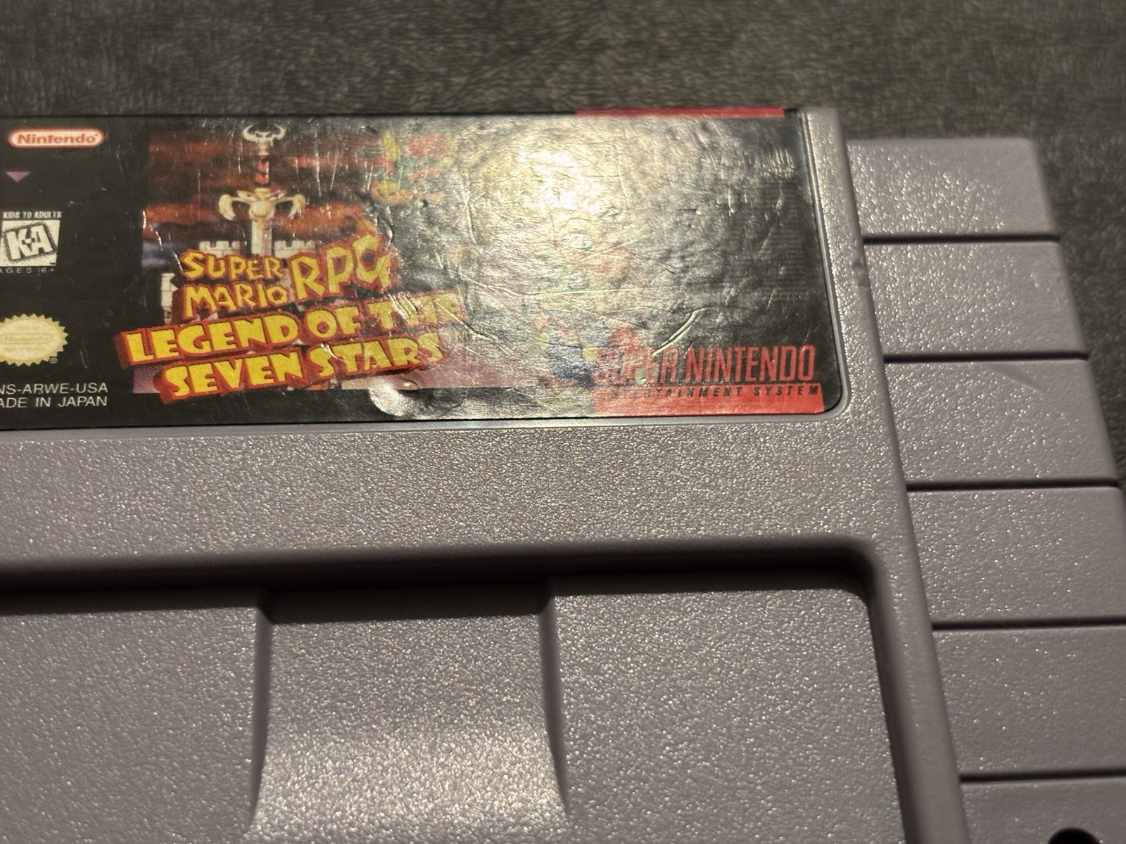 Super Mario RPG: Legend of the Seven Stars (Super Nintendo SNES , 1996) Tested