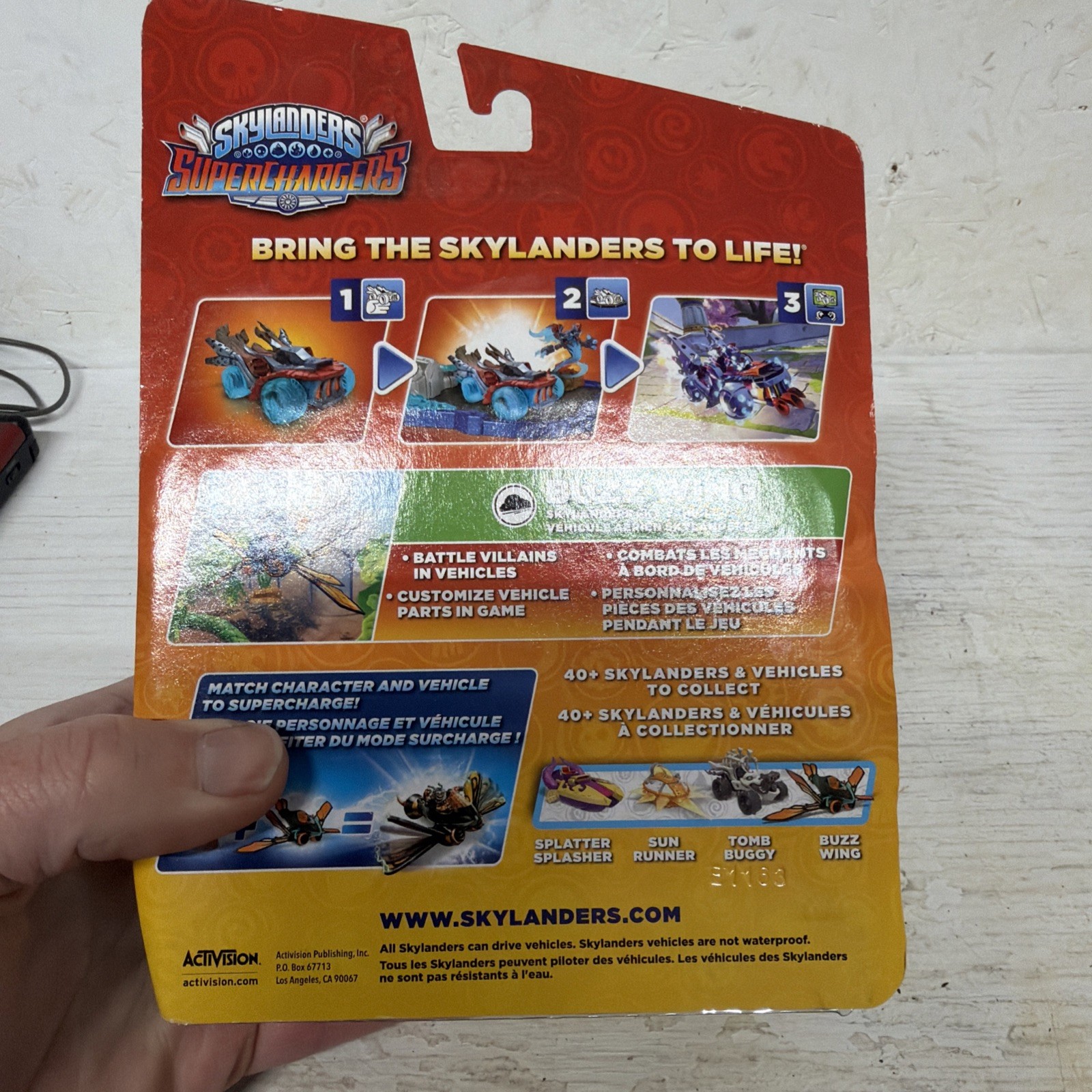 Skylanders SuperChargers BUZZ WING LIFE VEHICLE NEW NEVER USED IN BOX