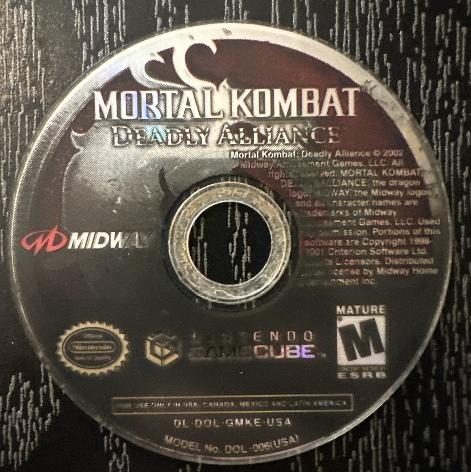 Mortal Kombat: Deadly Alliance (Nintendo GameCube, 2002) – Tested & Working