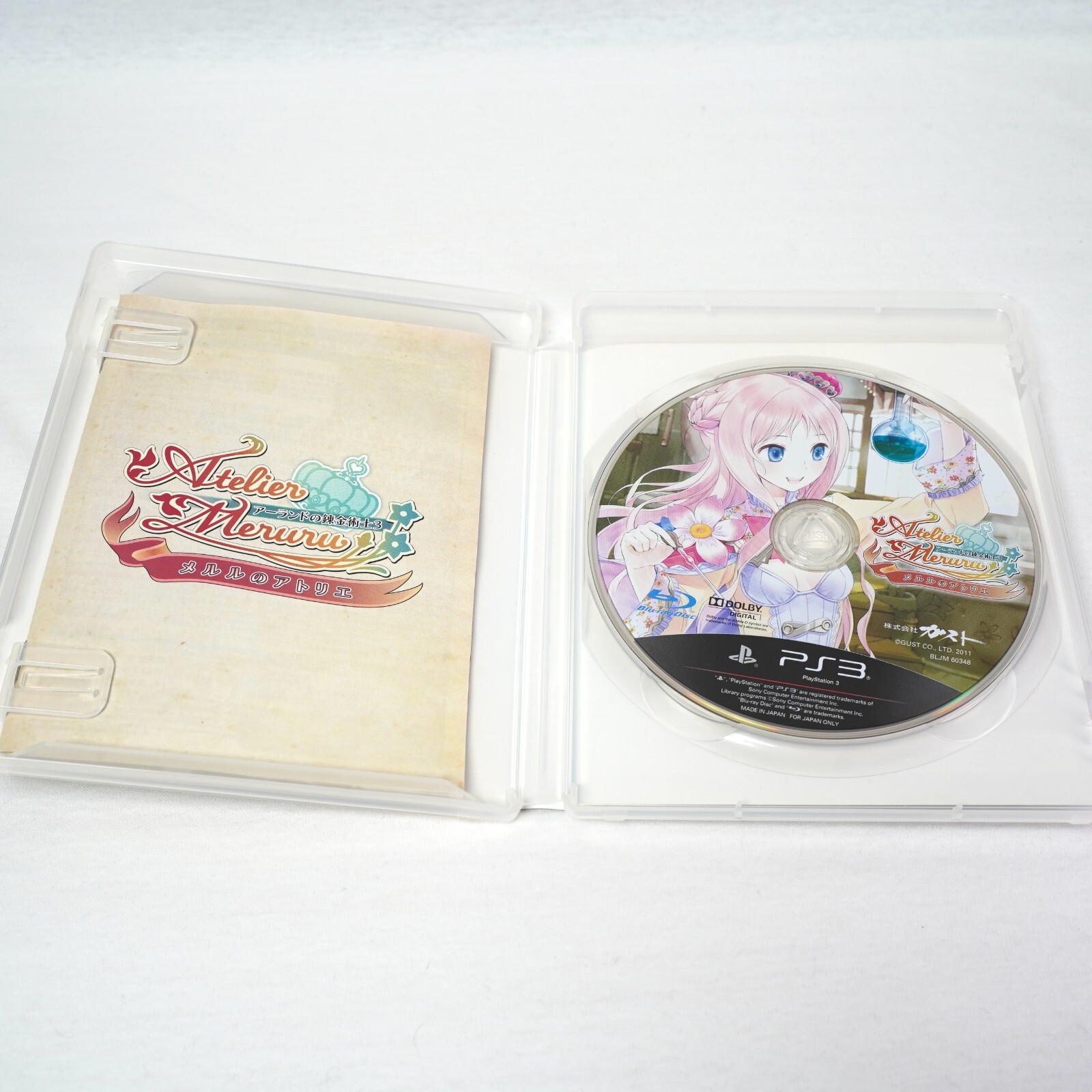 Lot 8 PS3 Atelier Sophie Shin Rorona Totori Meruru Ayesha Escha & Logy Shallie