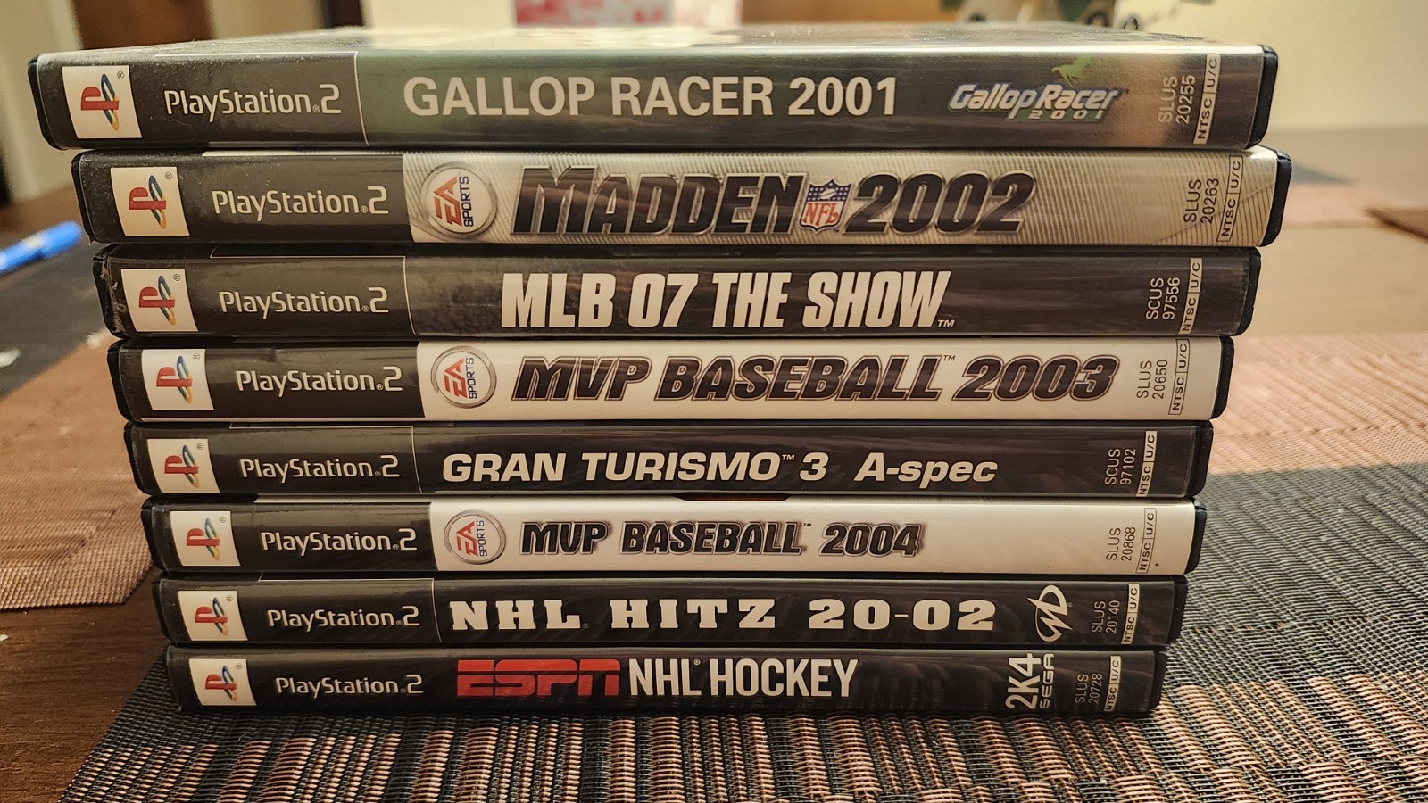 PS2 Sports Games BULK Lot (8 Games)