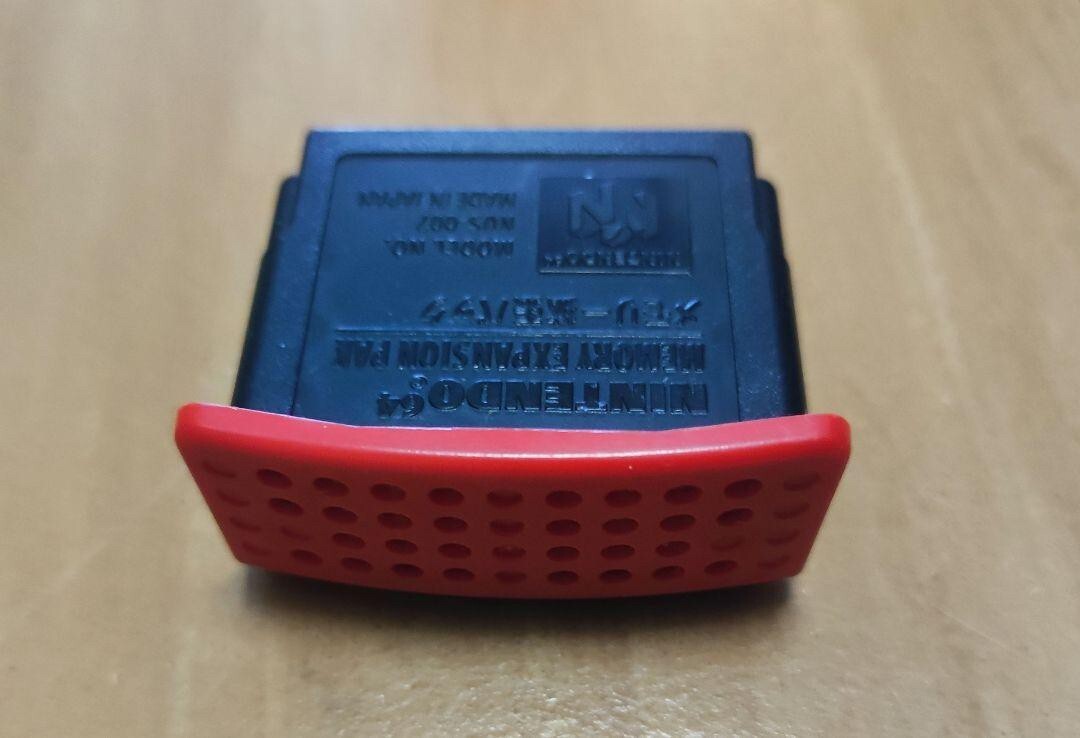 Nintendo 64 Expansion Pak Pack Official Memory Pack OEM Original NUS-007 N64