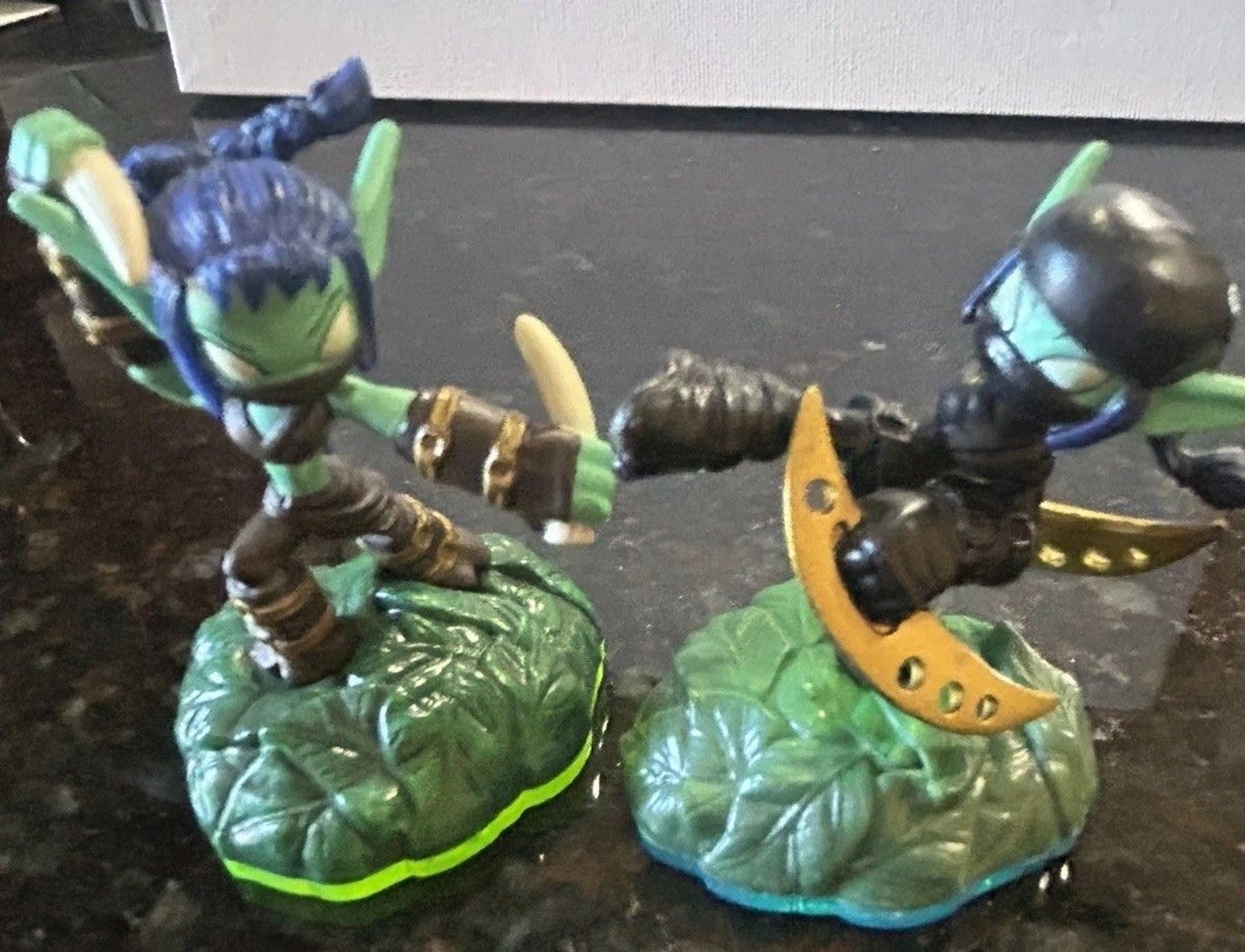 Skylanders LIFE ELEMENT Lot of 5 Nitro Stealth Stinger, LightCore Shroomboom Elf