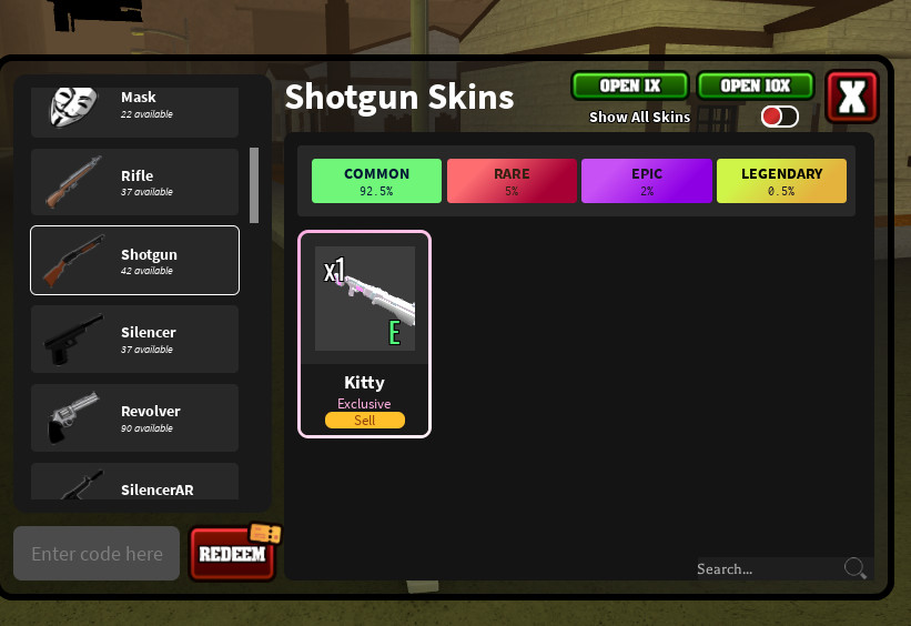🎃 ROBLOX: ALL MY DA HOOD SKINS (Knives, Revolvers, DB, Tacticals) 🔫 CHEAPEST