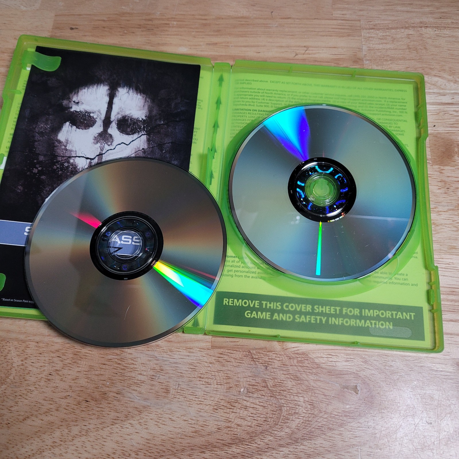 Call of Duty: Ghosts Microsoft Xbox 360, 2013 CIB w Manual – Tested