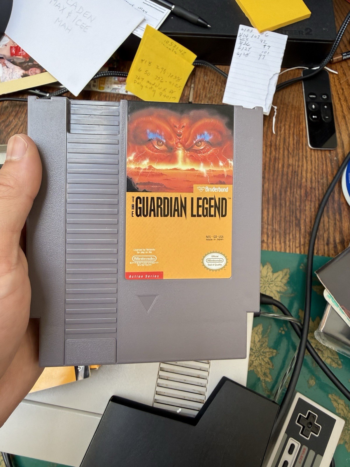 The Guardian Legend – 1988 Vintage Nintendo NES Game CIB Complete Authentic Cart