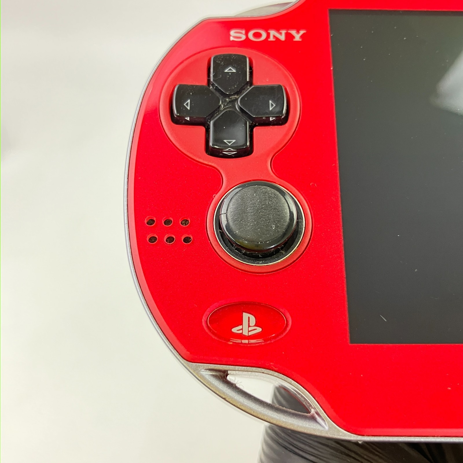 Refurbished PS Vita PCH-1000 Sony PlayStation Cosmic Red Console Only Works Fine