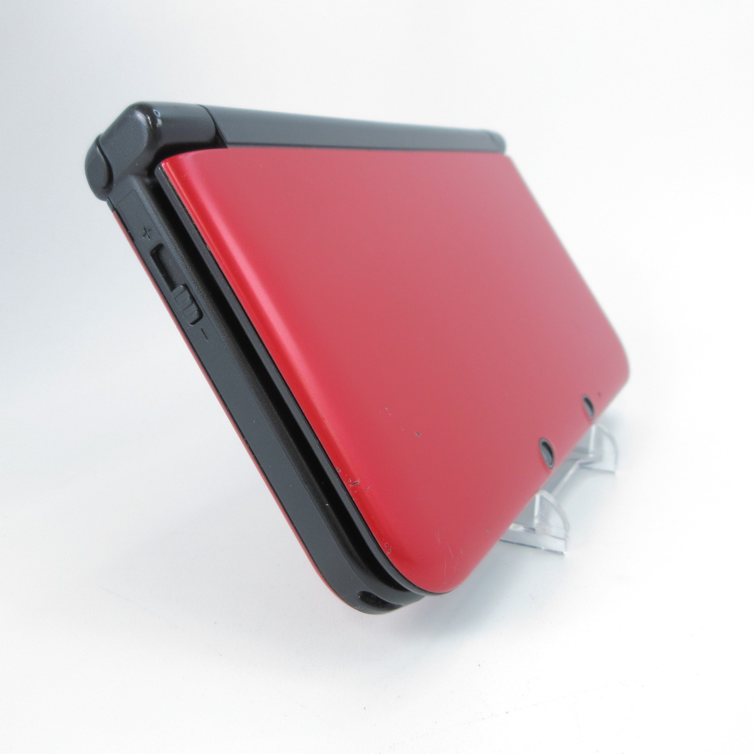 【Good】Nintendo 3DS LL XL Red x Black Console Japanese Edition #RET0122/01