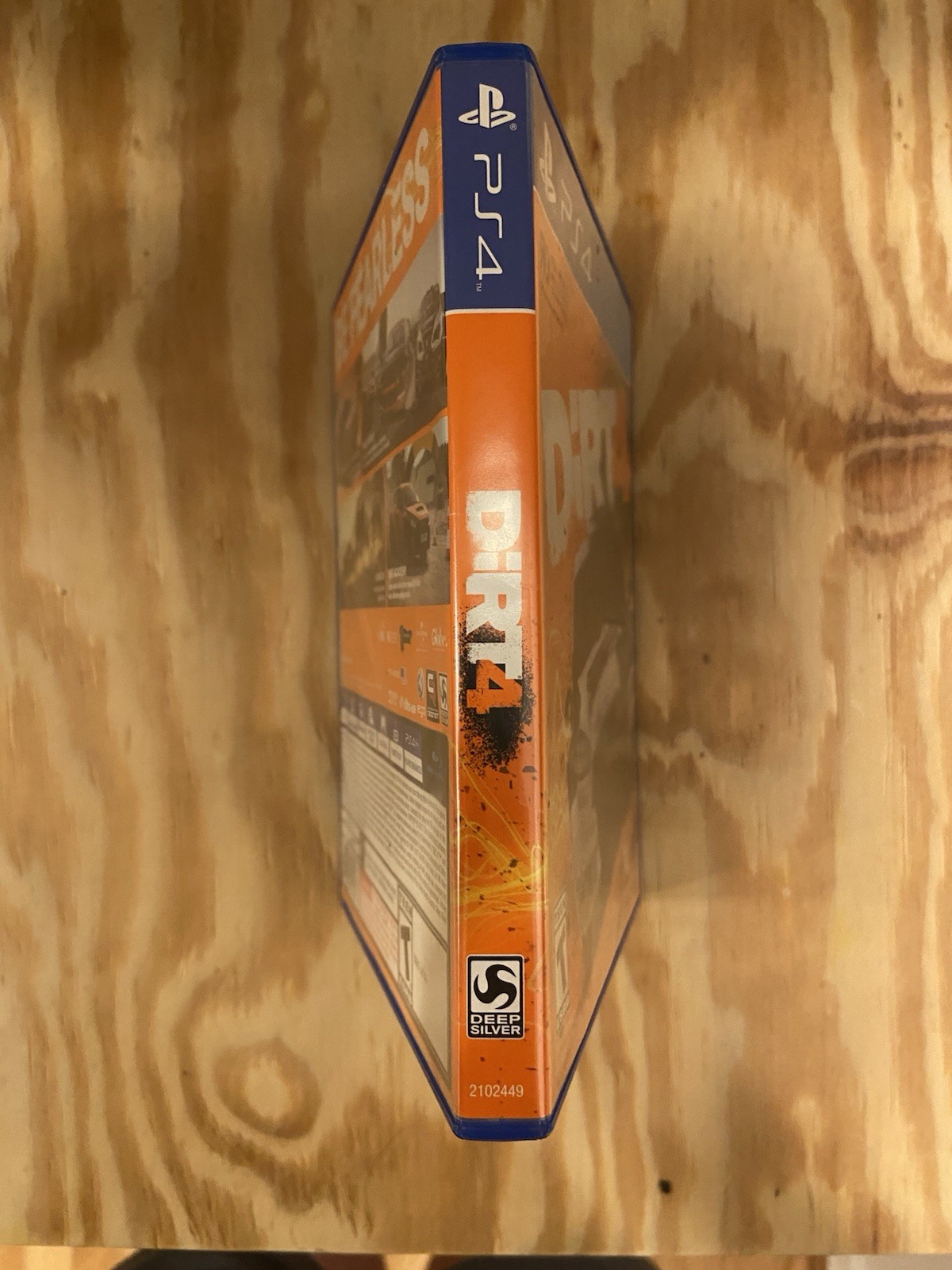 Dirt 4-PS4-Game, Case, & Art-TESTED & WORKS