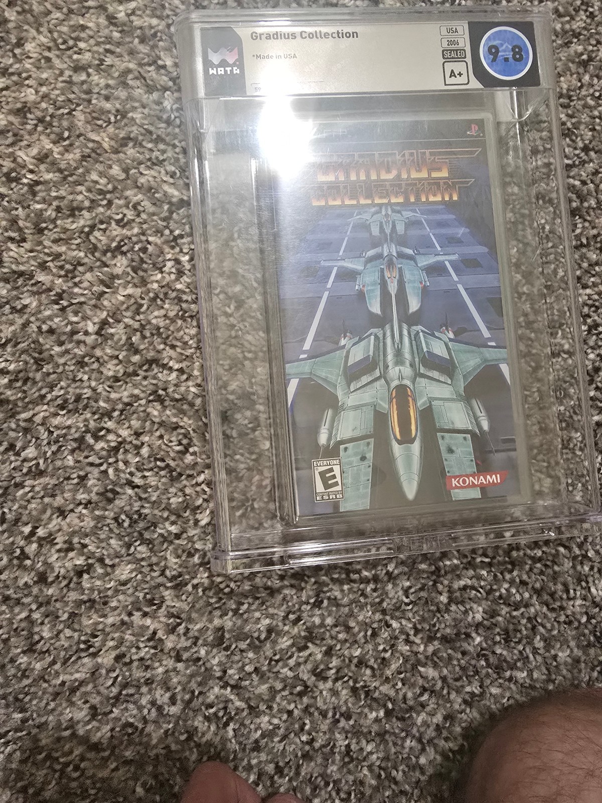 Gradius Portable PSP TOP OF THE POP Wata-Same as PSA 9.8 A+ Not CGC/VGA