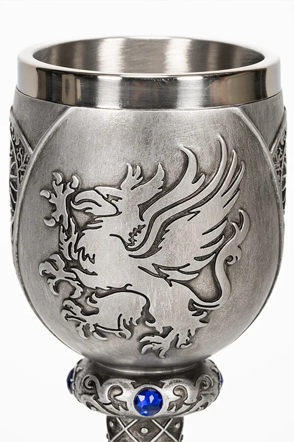 Dragon Age Grey Warden Joining Chalice Cup Letter Case Necklace Pendant Bundle