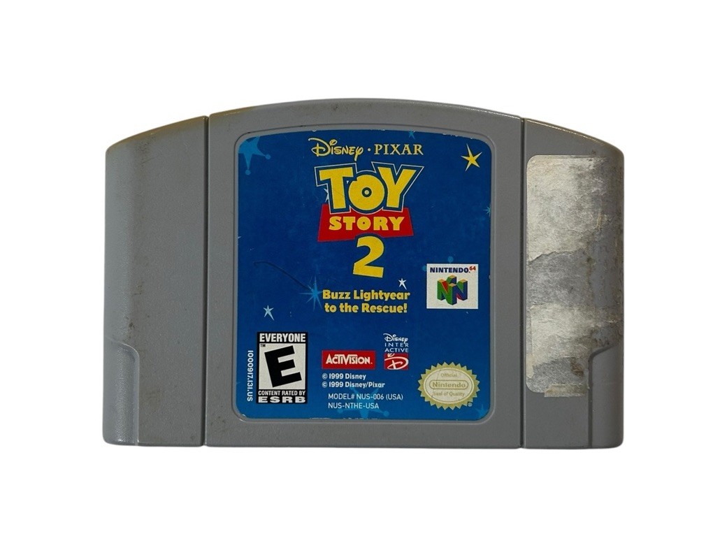 Toy Story 2 Nintendo 64 N64 Video Game Cartridge Only Tested Working Authentic